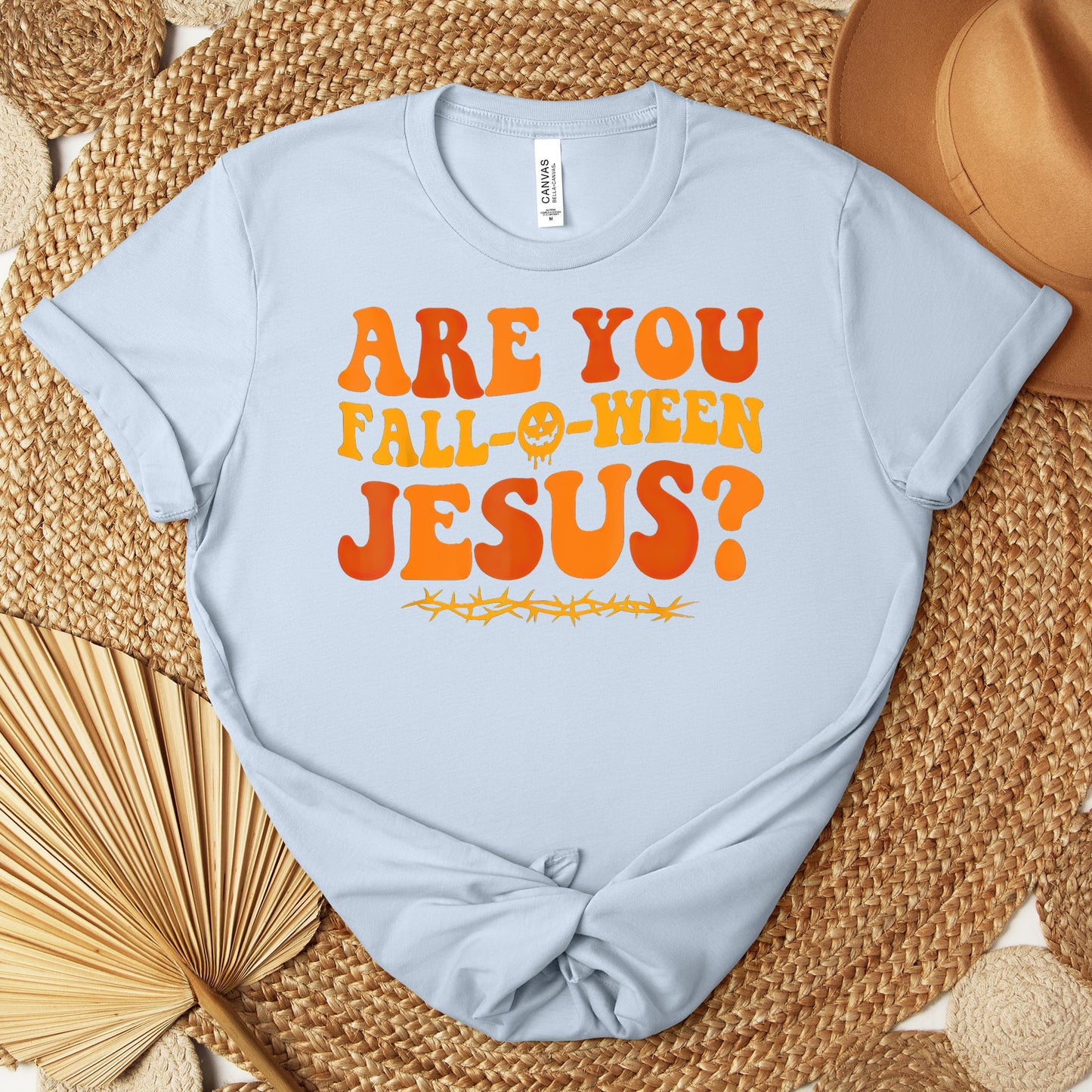 Are You Fall-O-Ween Jesus 02 Premium T-shirt
