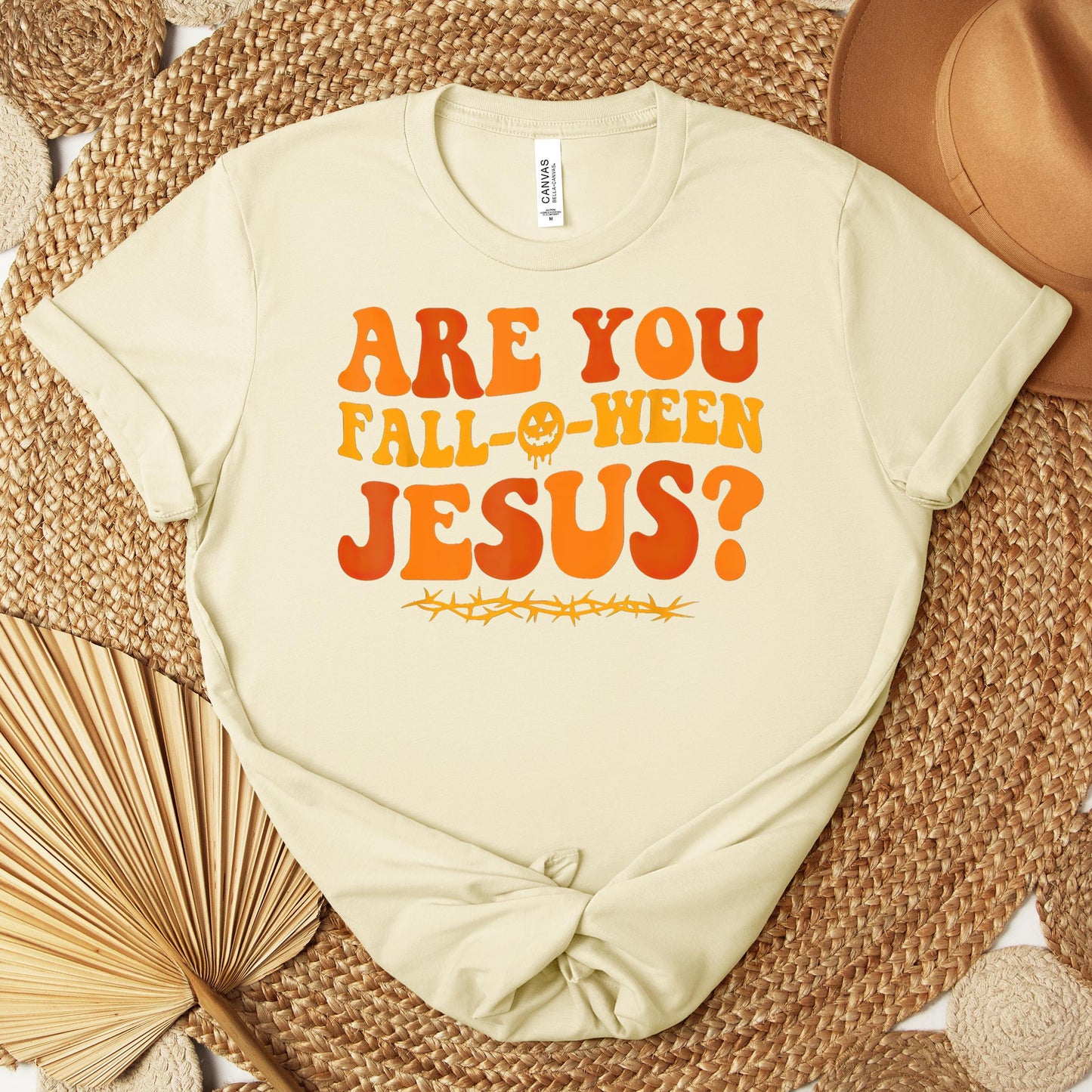 Are You Fall-O-Ween Jesus 02 Premium T-shirt