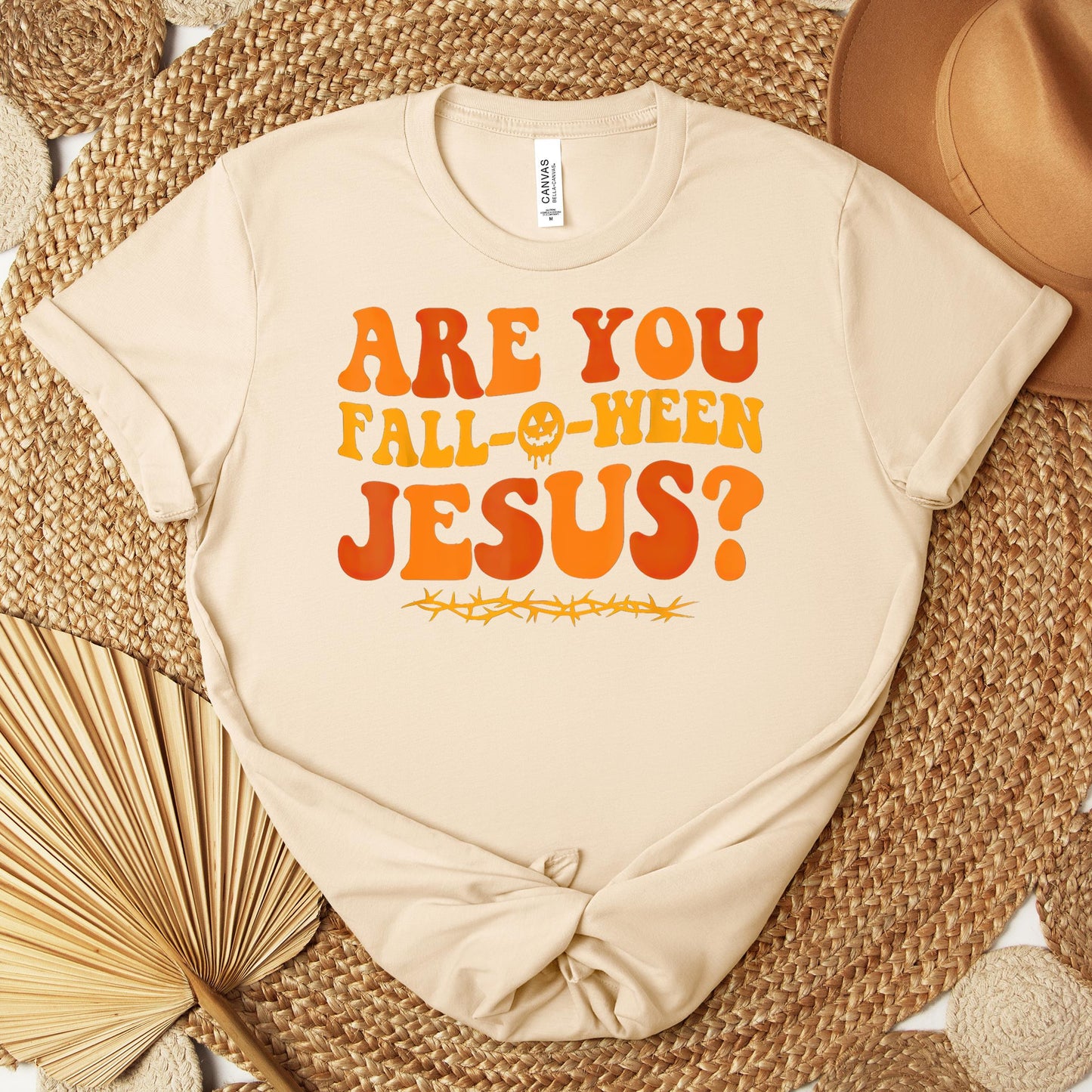 Are You Fall-O-Ween Jesus 02 Premium T-shirt