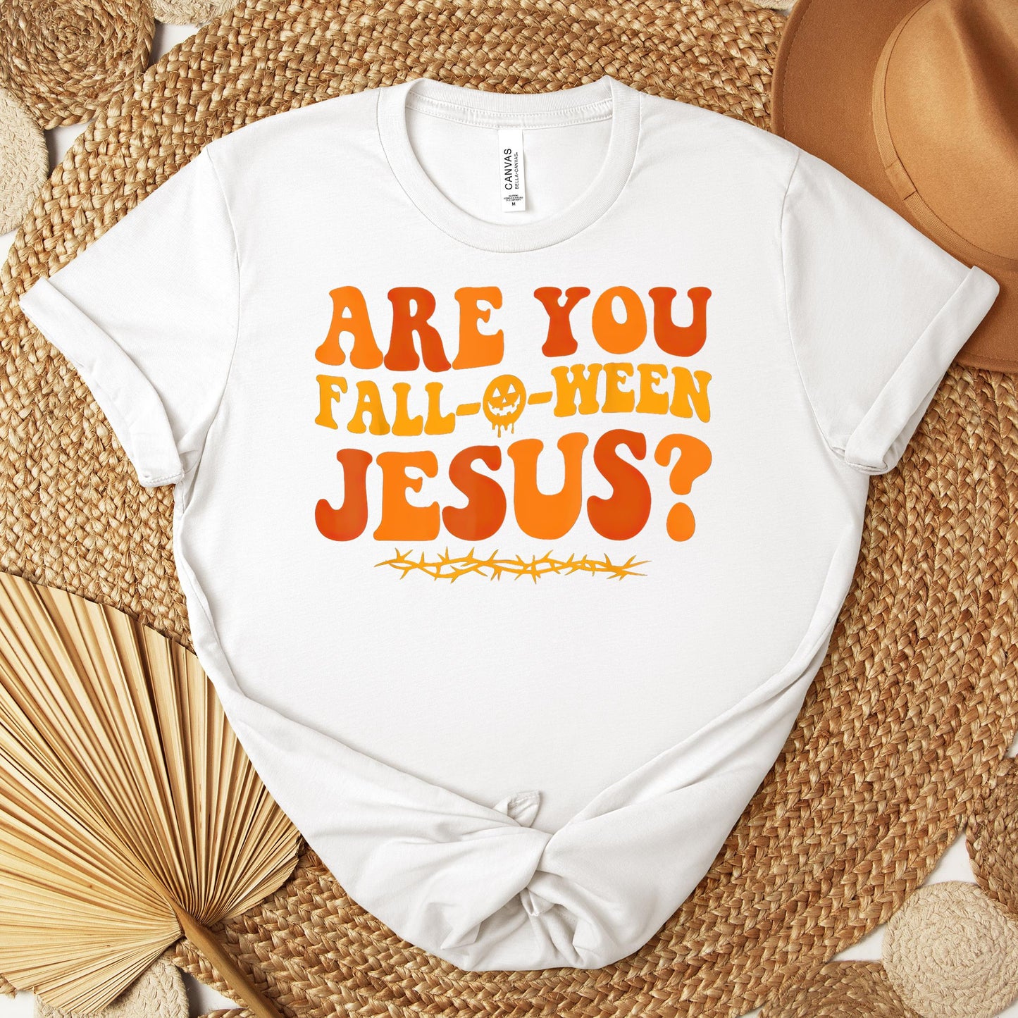 Are You Fall-O-Ween Jesus 02 Premium T-shirt