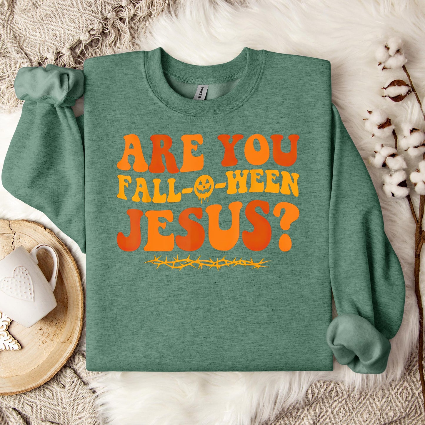 Are You Fall-O-Ween Jesus 02 Sweatshirt