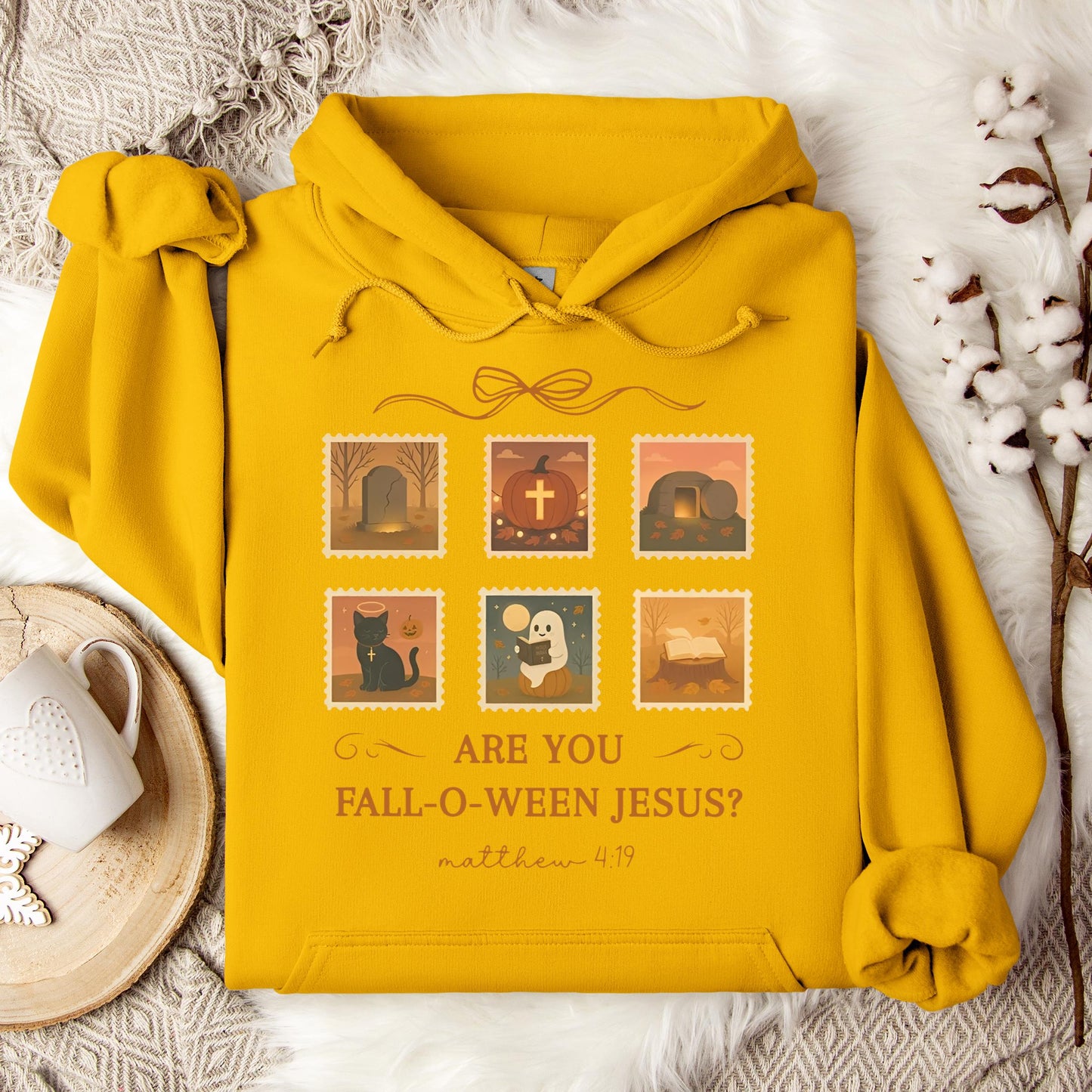 Are You Fall-O-Ween Jesus Matthew 4.19 01 Hoodie
