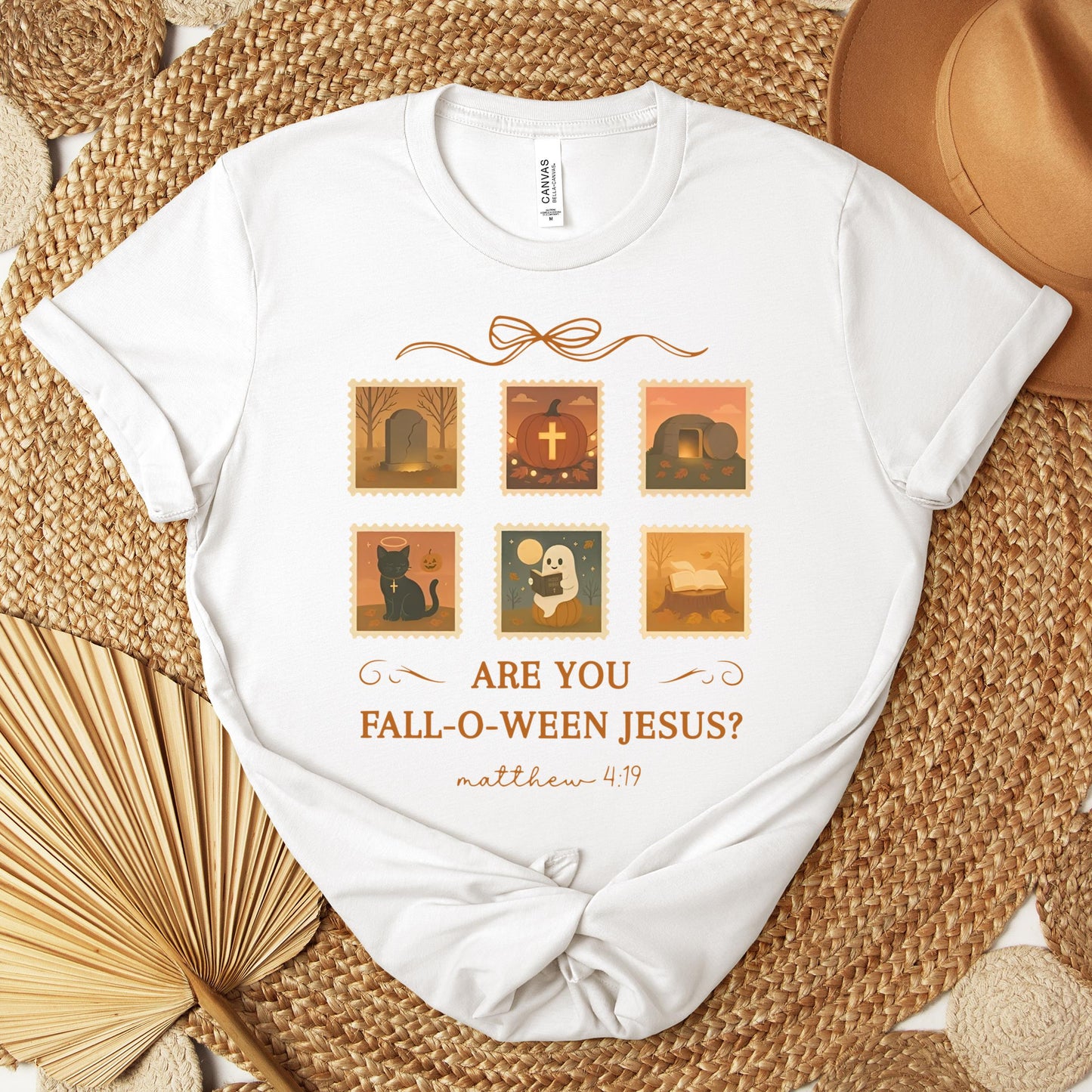 Are You Fall-O-Ween Jesus Matthew 4.19 01 Premium T-shirt