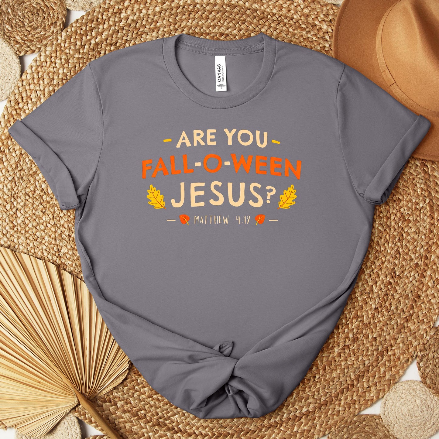 Are You Fall-O-Ween Jesus Matthew 4.19 02 Premium T-shirt
