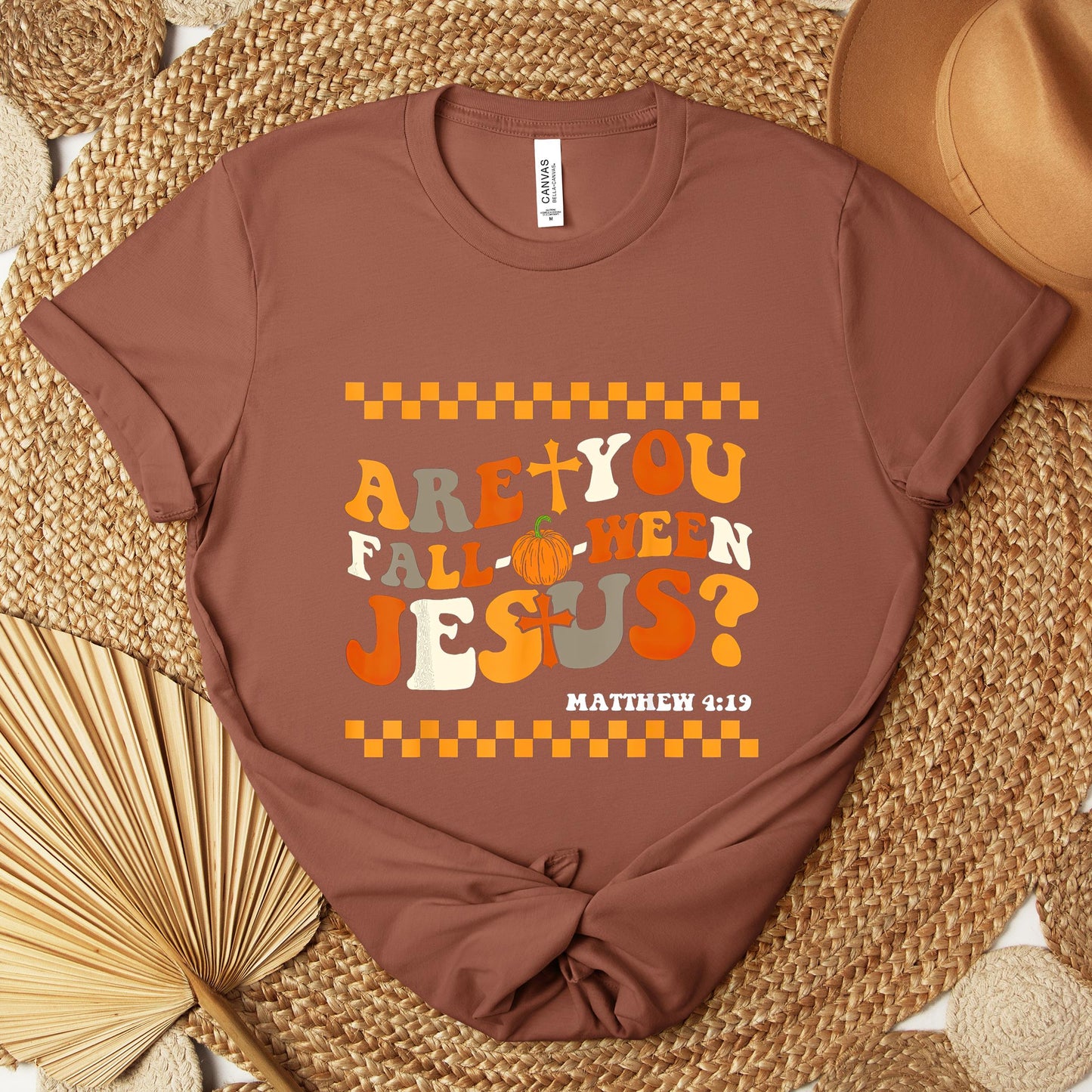 Are You Fall-O-Ween Jesus Matthew 4.19 03 Premium T-shirt
