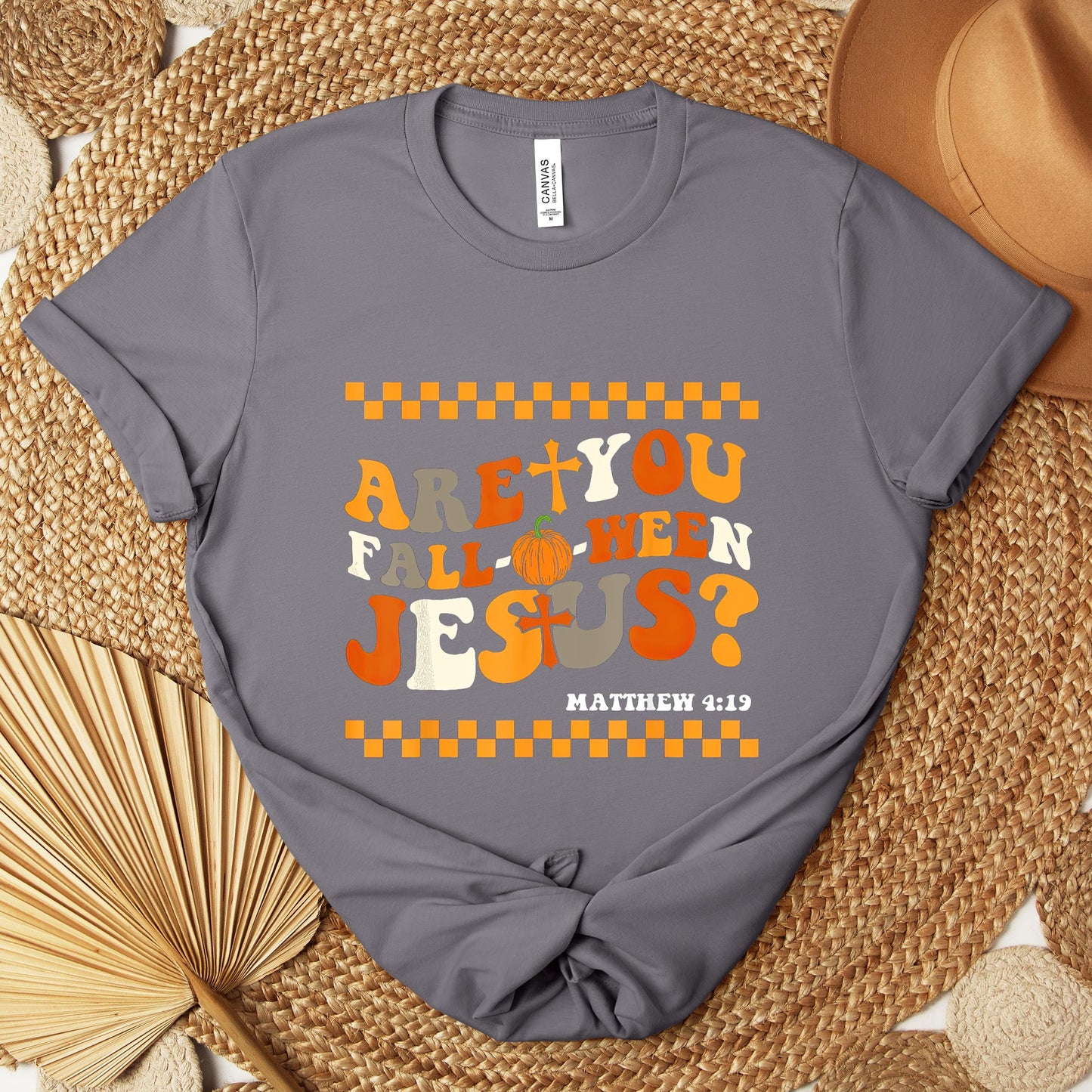 Are You Fall-O-Ween Jesus Matthew 4.19 03 Premium T-shirt