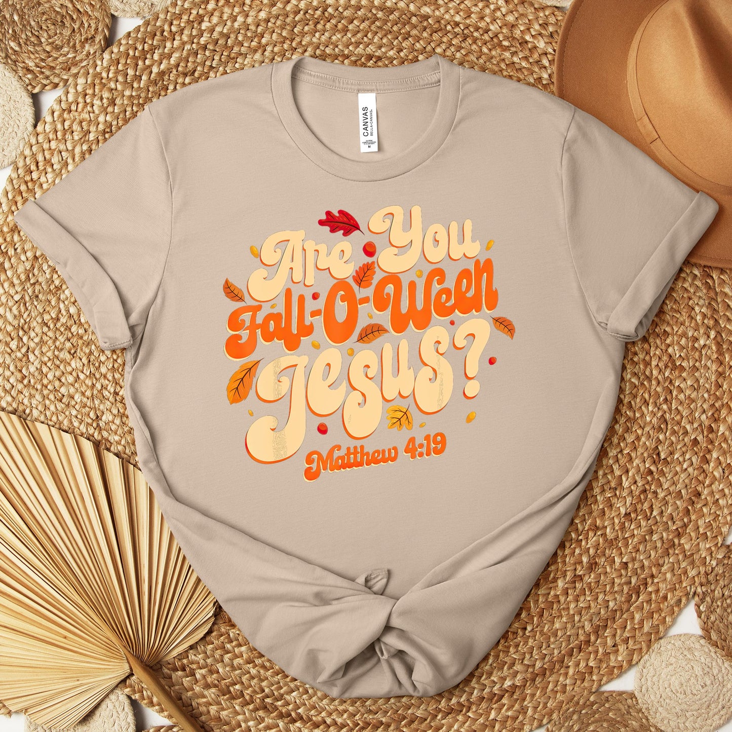Are You Fall-O-Ween Jesus Matthew 4.19 04 Premium T-shirt