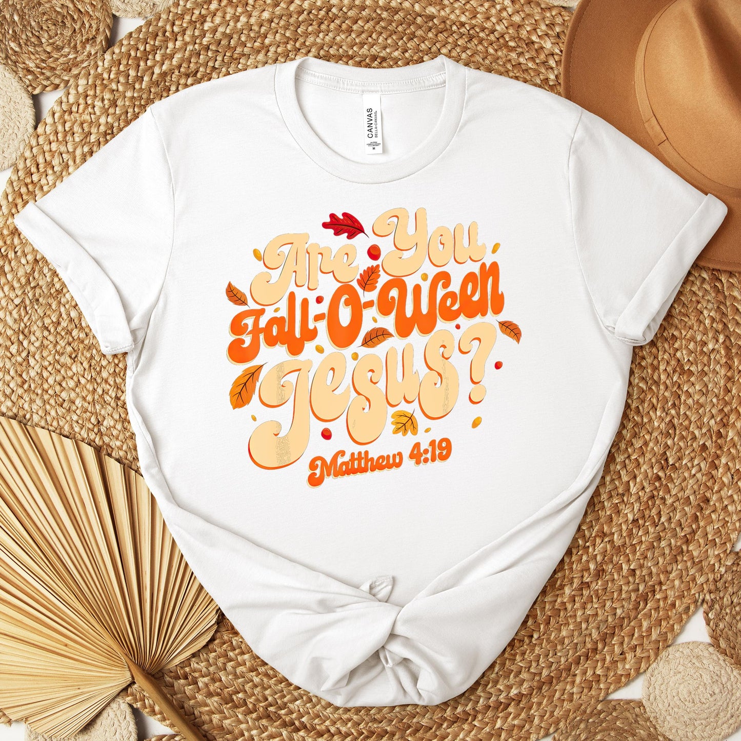 Are You Fall-O-Ween Jesus Matthew 4.19 04 Premium T-shirt