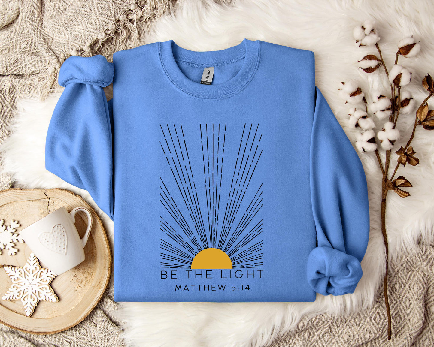 Be The Light Matthew 5.14 Sweatshirt