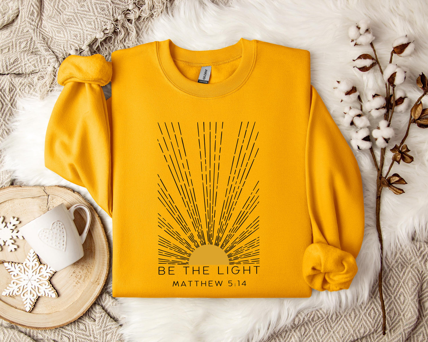 Be The Light Matthew 5.14 Sweatshirt