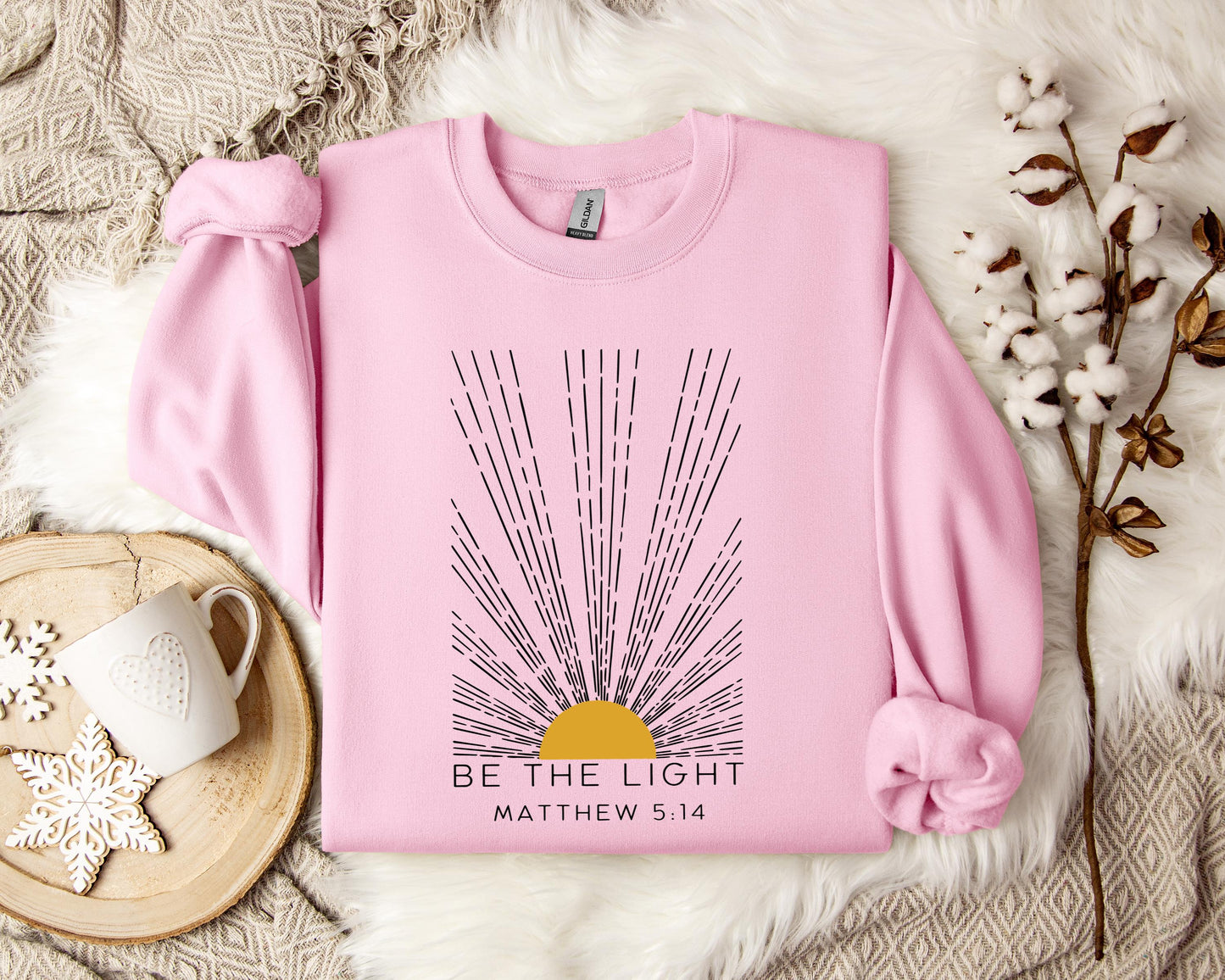 Be The Light Matthew 5.14 Sweatshirt