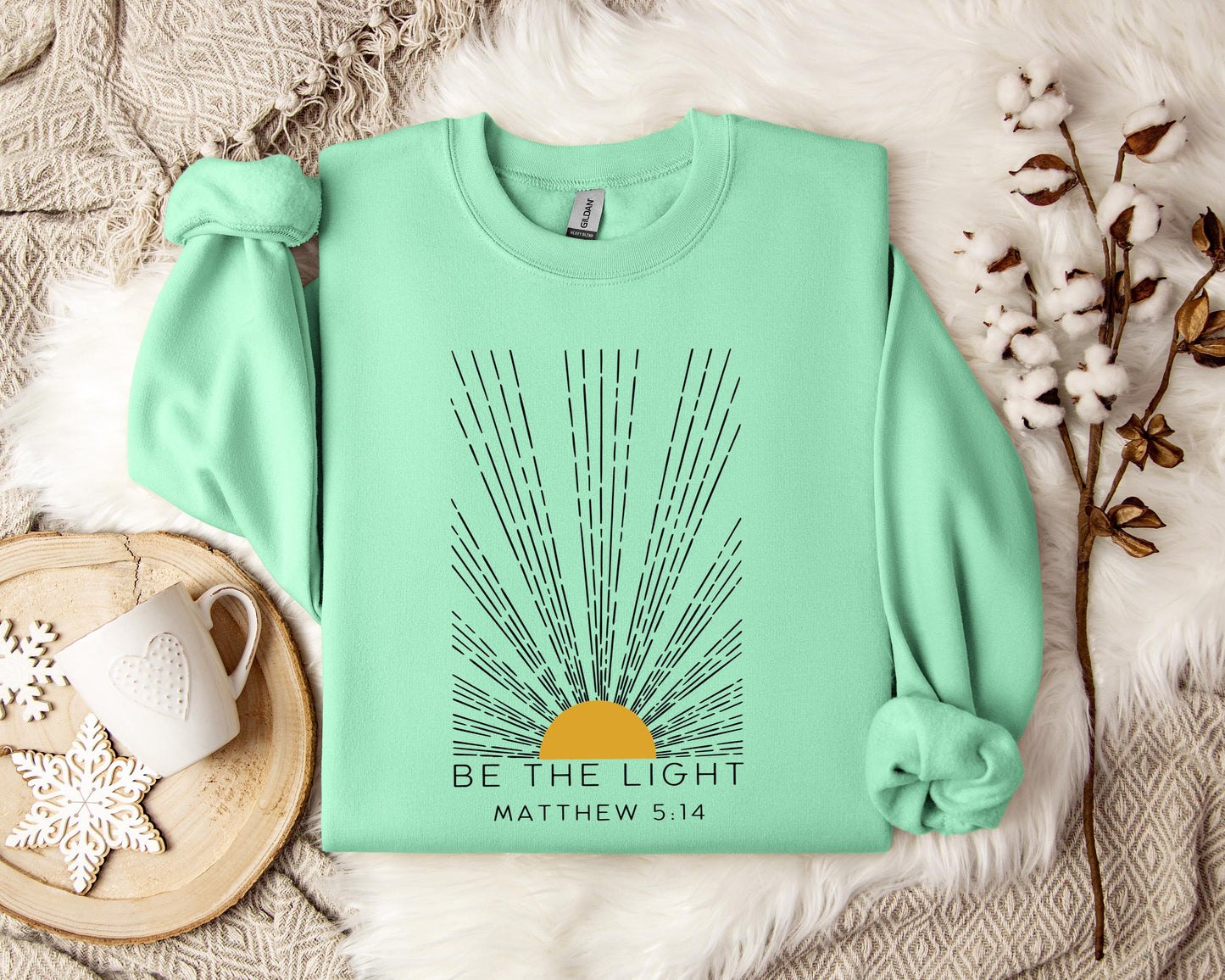 Be The Light Matthew 5.14 Sweatshirt
