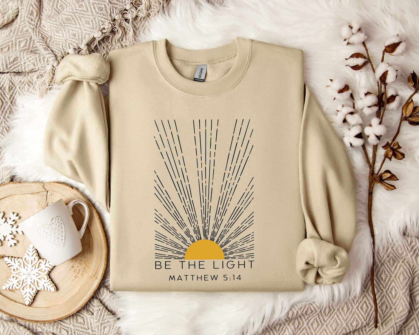 Be The Light Matthew 5.14 Sweatshirt