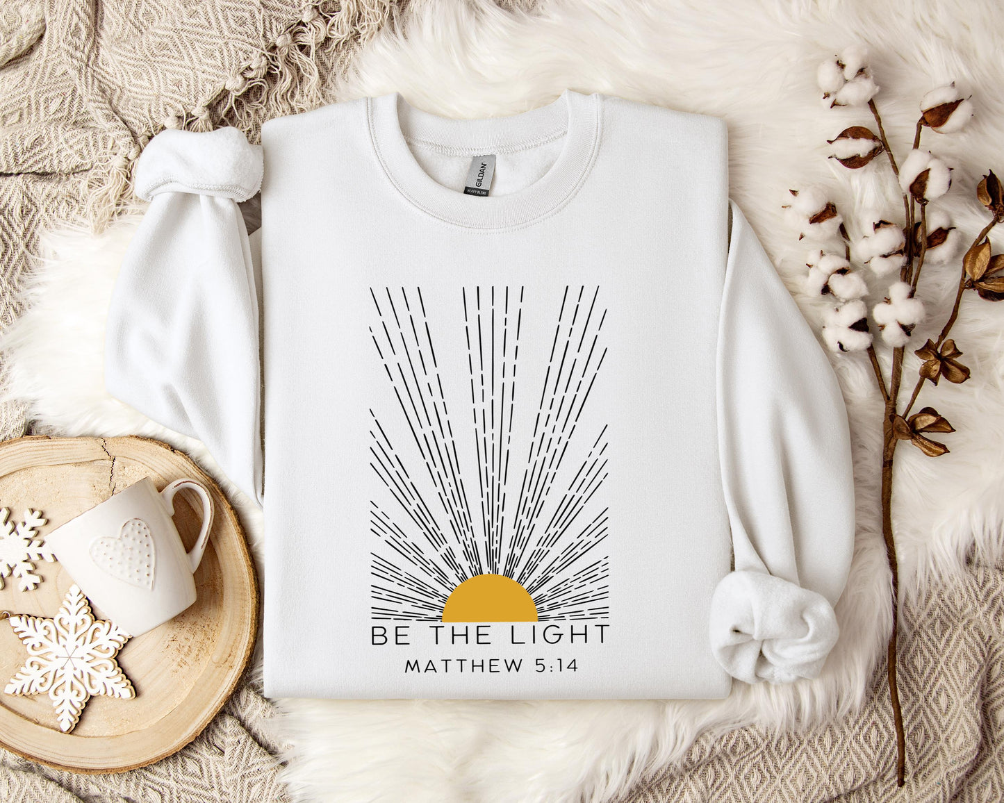 Be The Light Matthew 5.14 Sweatshirt