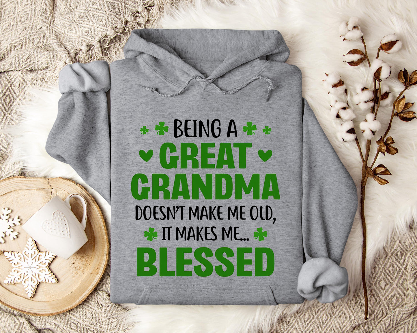 Being A Great Grandma Doesn't Make Me Old It Makes Me Blessed