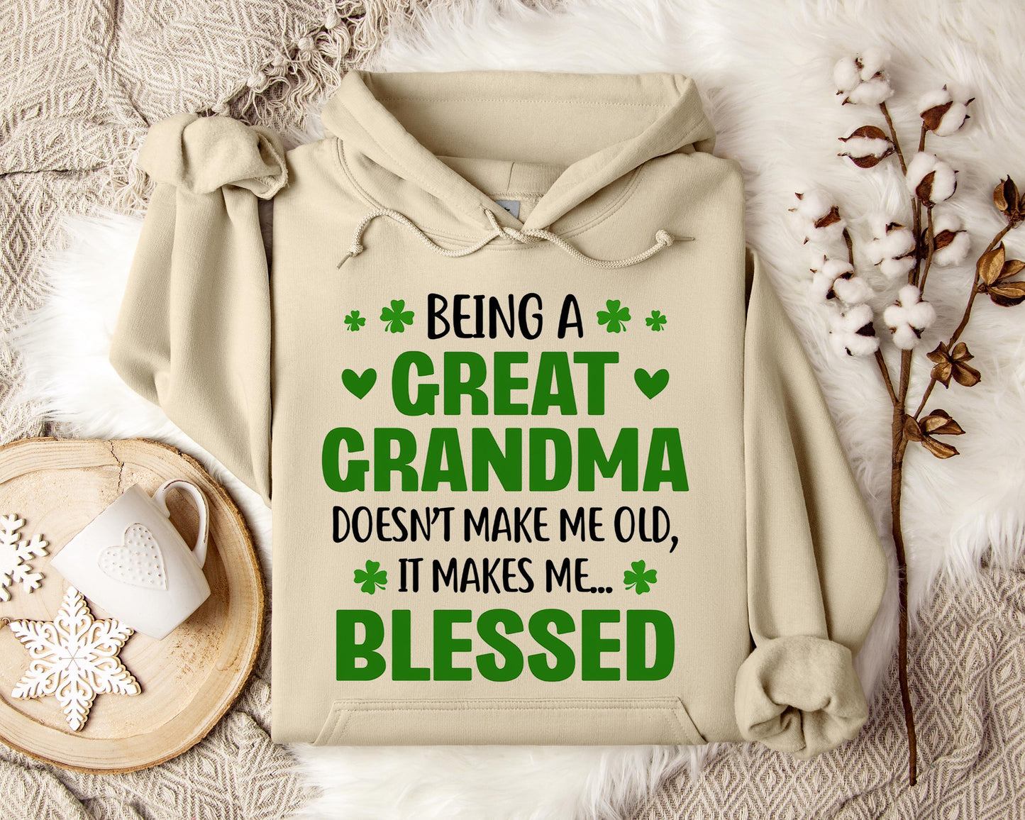 Being A Great Grandma Doesn't Make Me Old It Makes Me Blessed