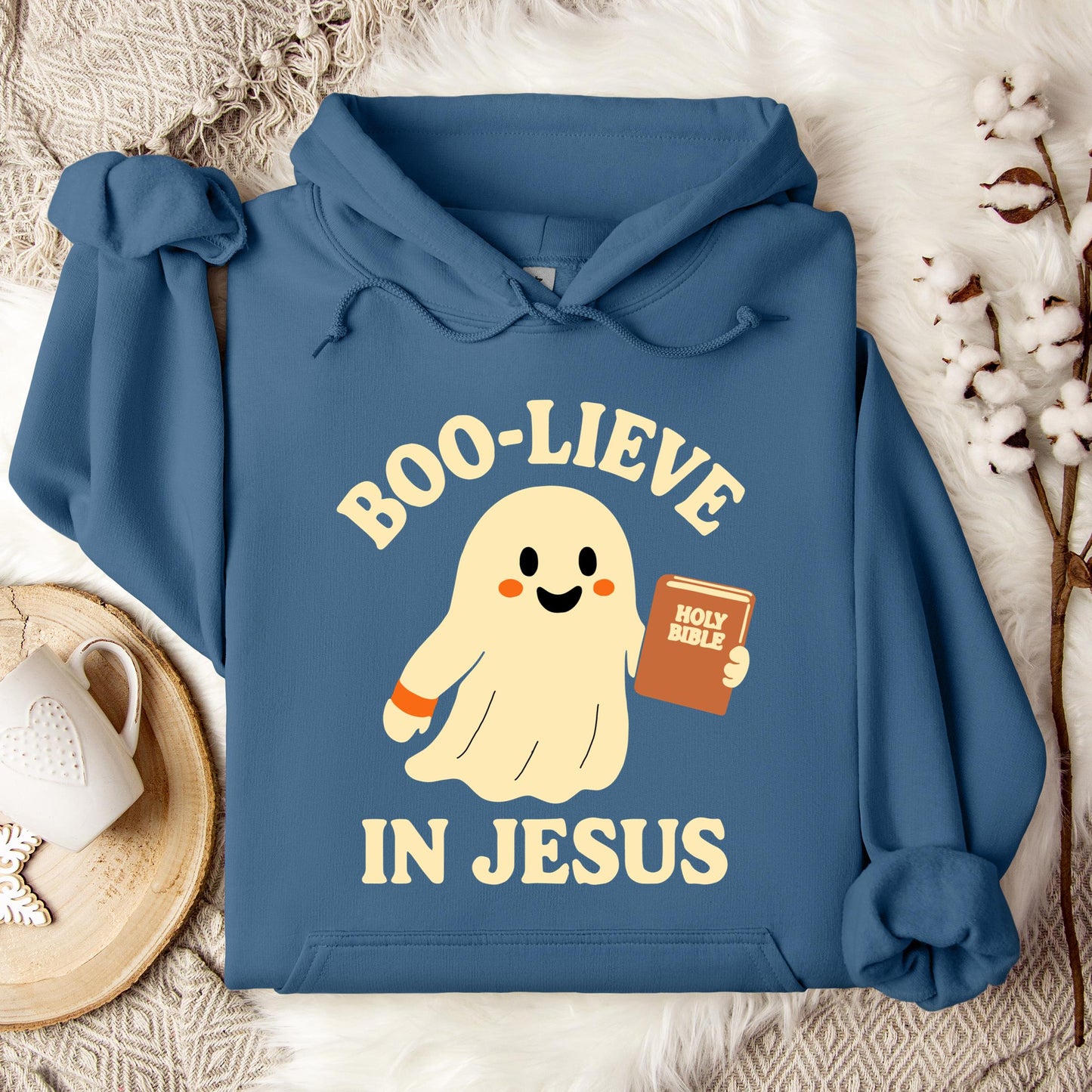 Boo-Lieve In Jesus Hoodie