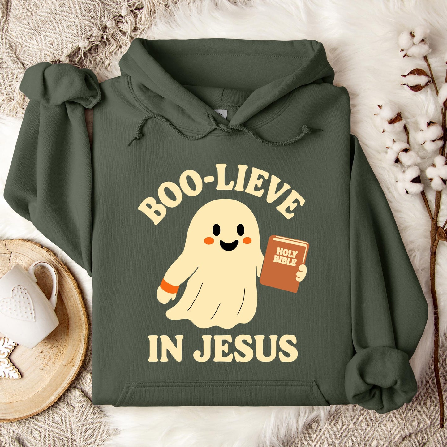 Boo-Lieve In Jesus Hoodie
