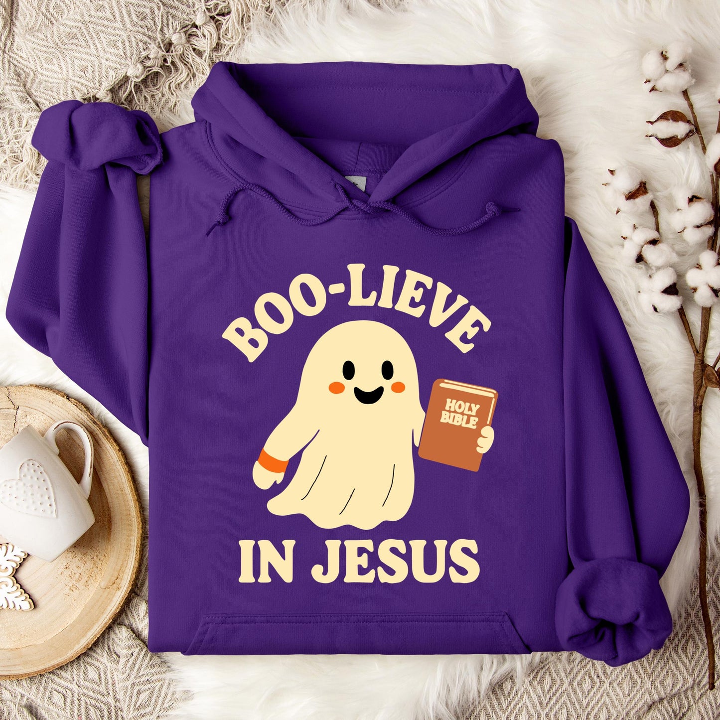 Boo-Lieve In Jesus Hoodie