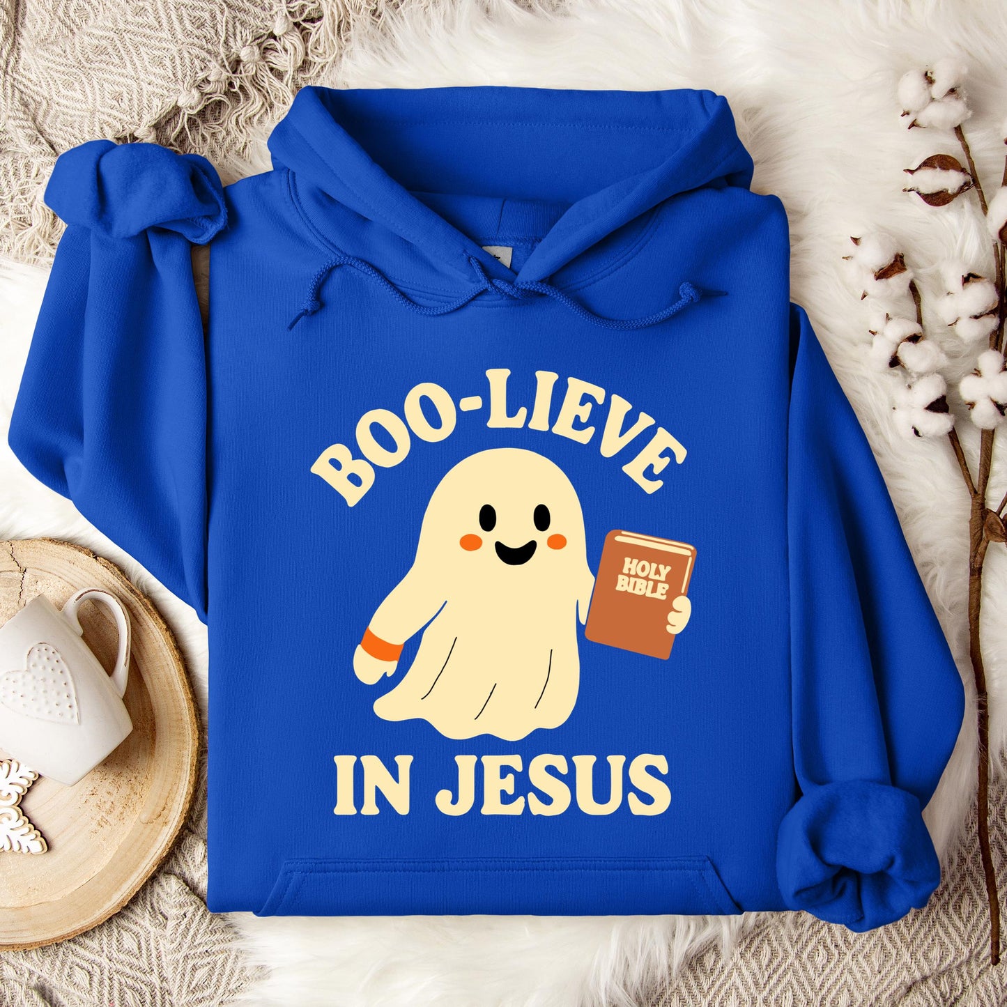 Boo-Lieve In Jesus Hoodie