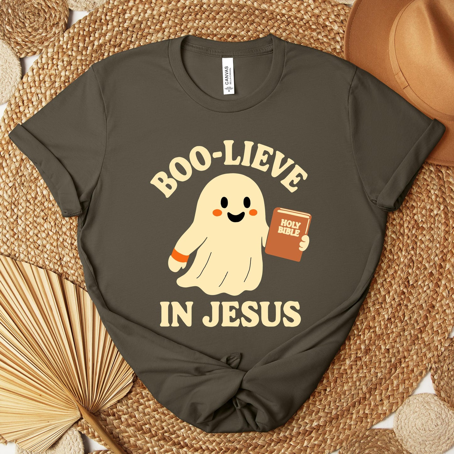 Boo-Lieve In Jesus Premium T-shirt
