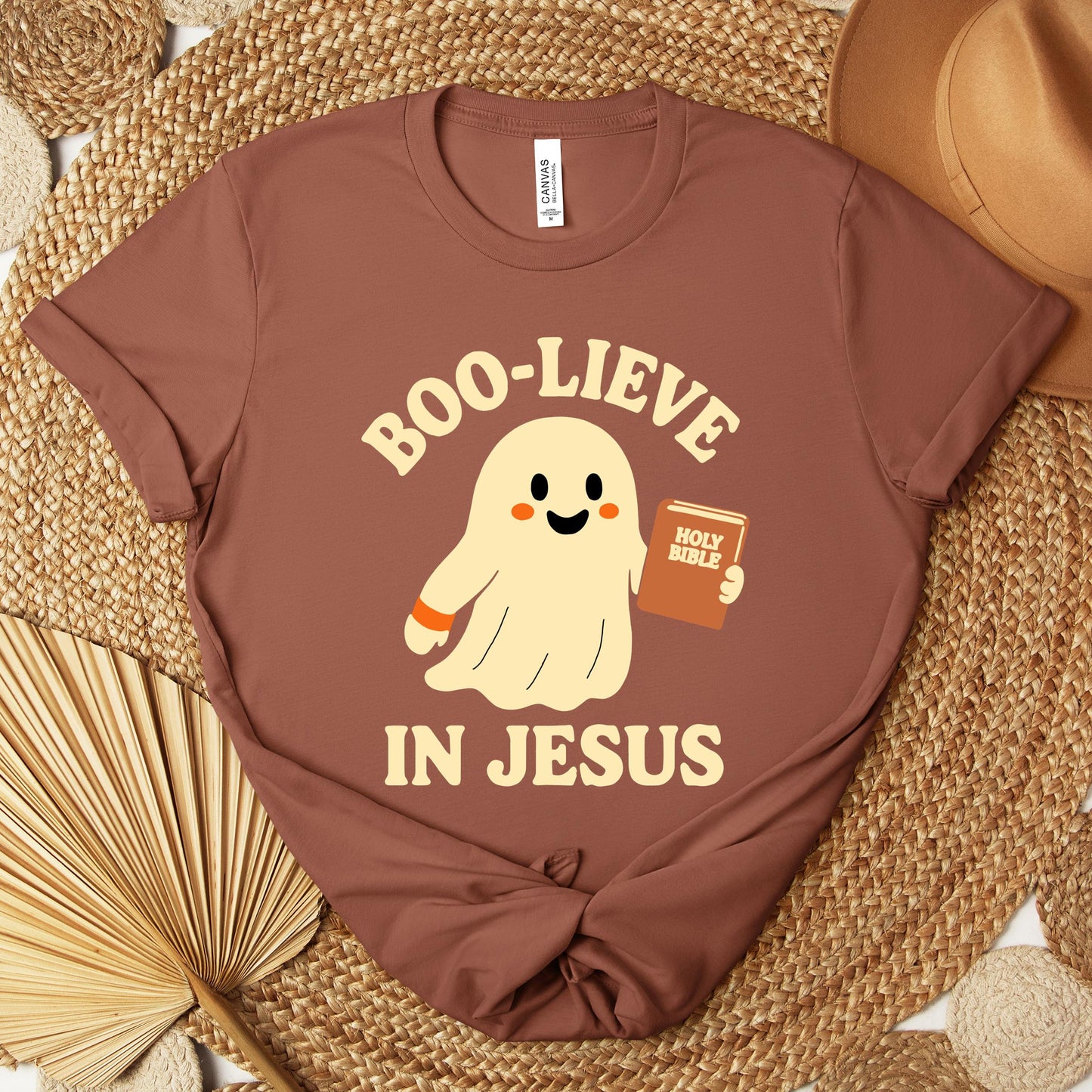 Boo-Lieve In Jesus Premium T-shirt