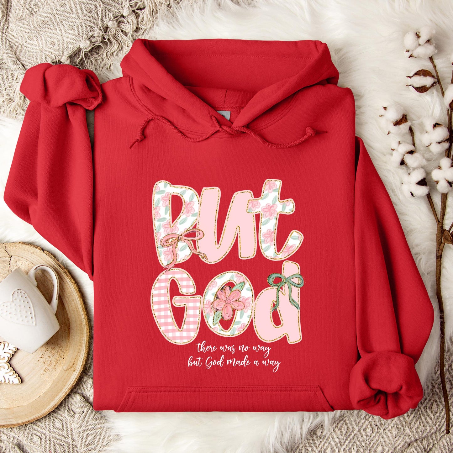 But God There Was No Way But God Made A Way 01 Hoodie