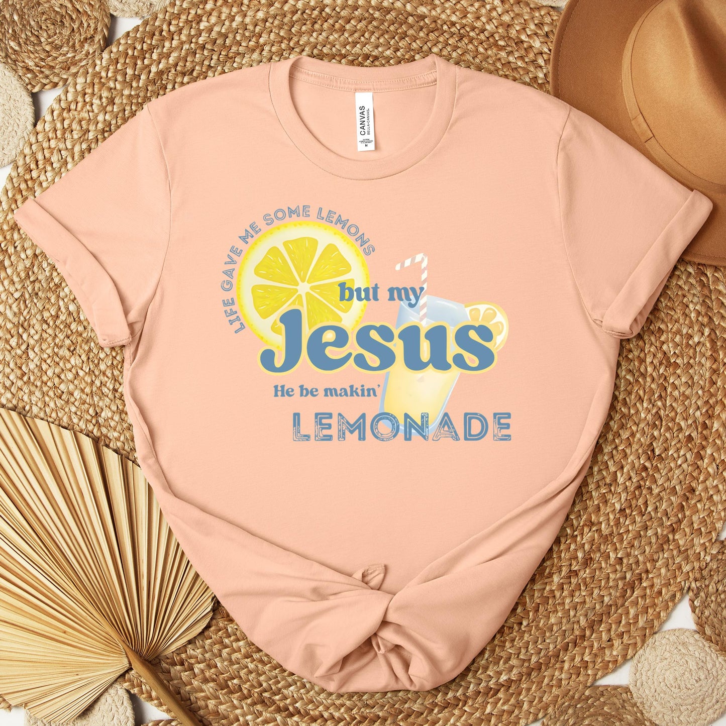 But My Jesus He Be Making Lemonade Premium T-shirt
