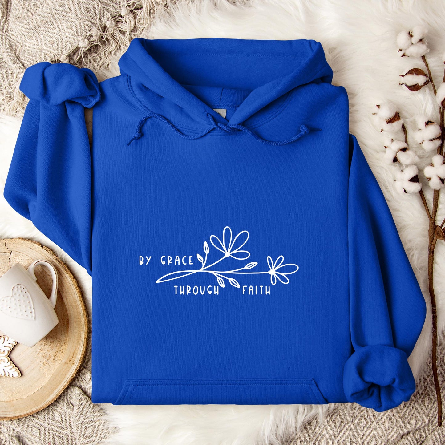 By Grace Through Faith Hoodie