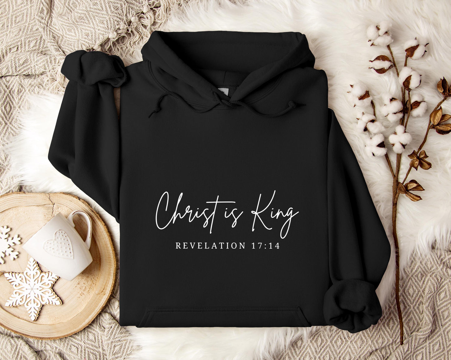 Christ Is King Revelation 17.14 Hoodie