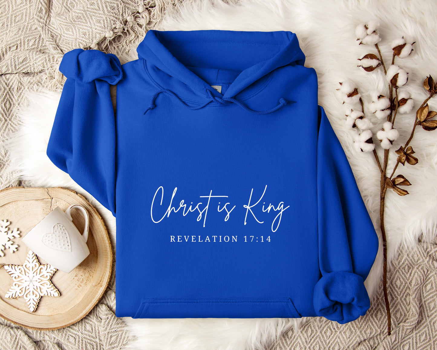 Christ Is King Revelation 17.14 Hoodie