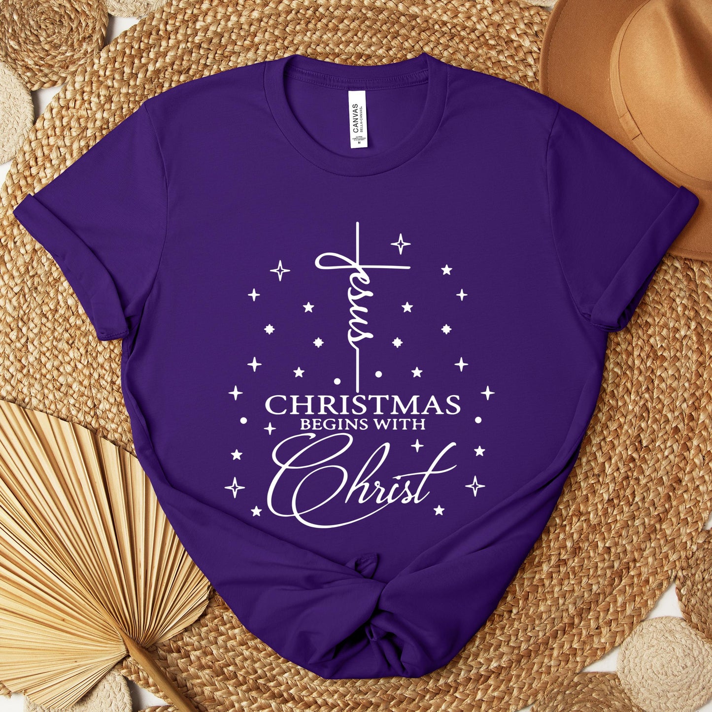 Christmas Begins With Christ 01 Premium T-shirt