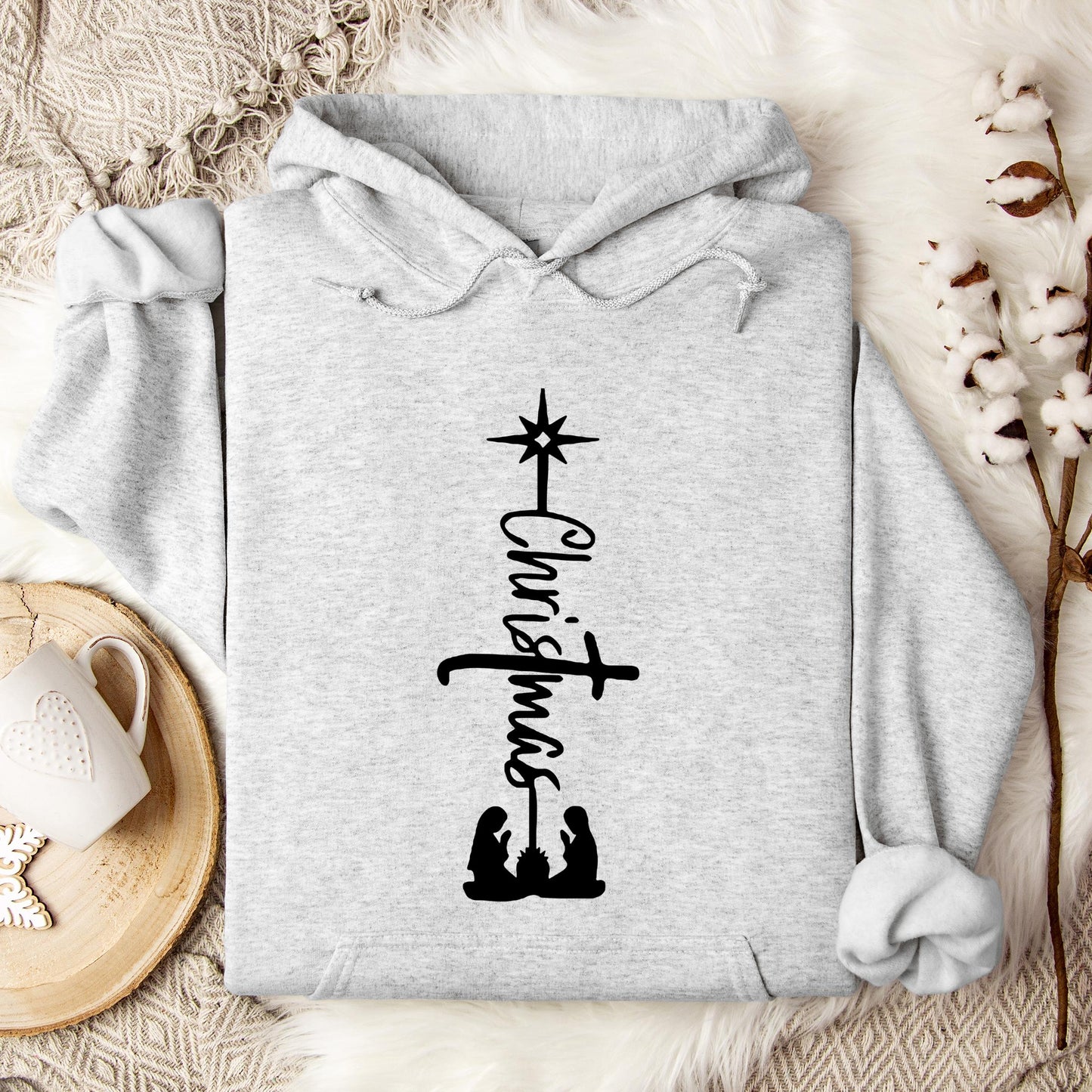 Christmas Cross 01 Hoodie