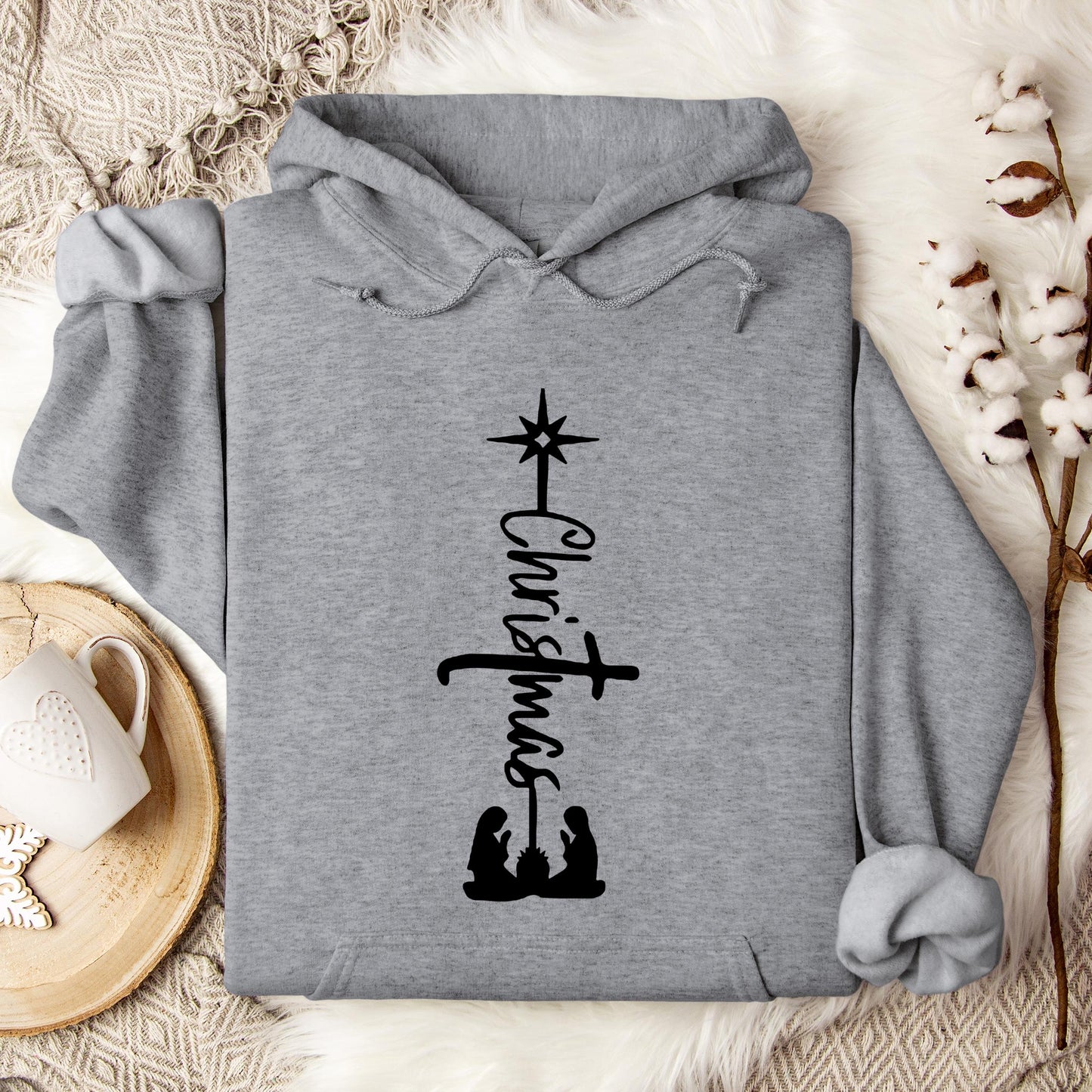 Christmas Cross 01 Hoodie