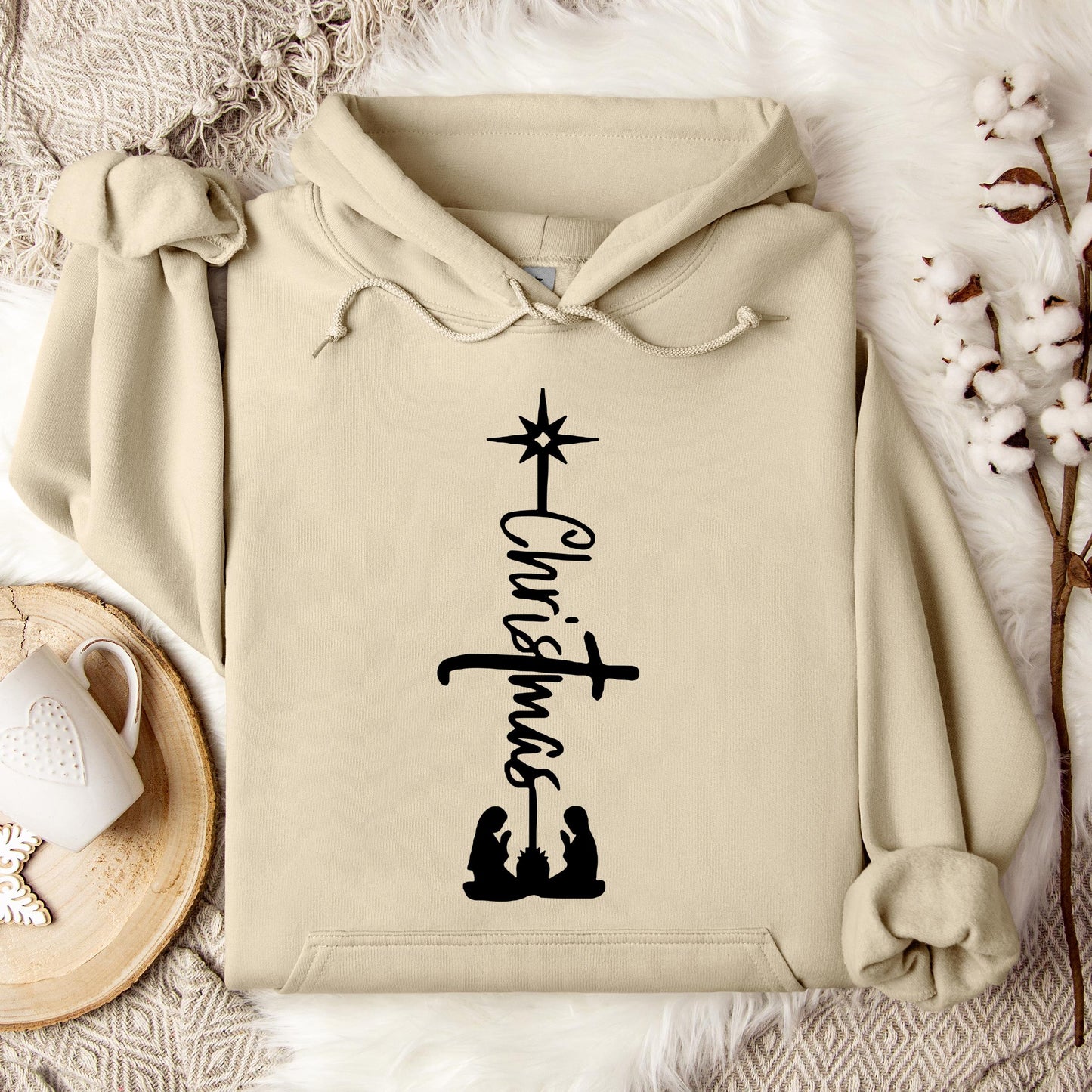 Christmas Cross 01 Hoodie