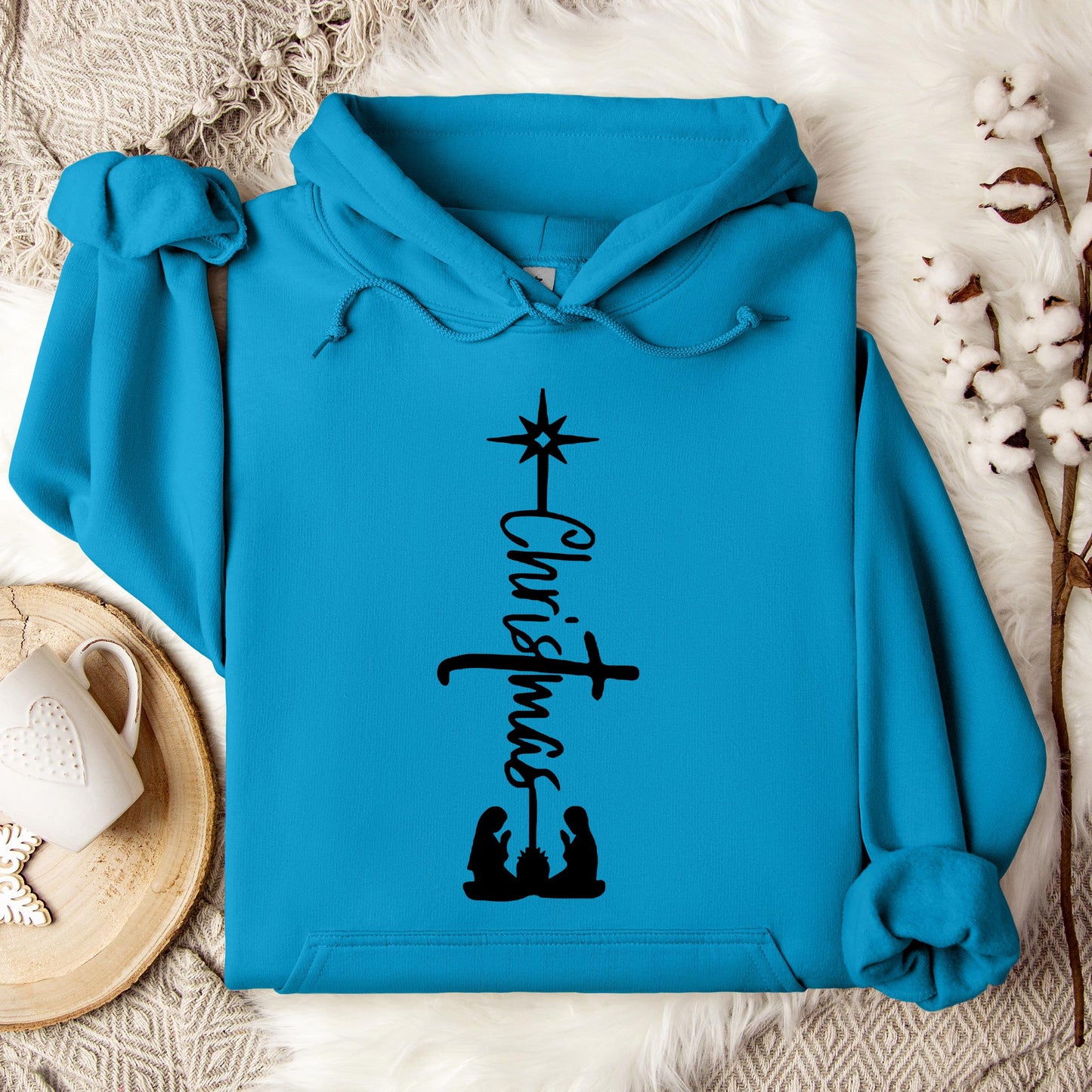 Christmas Cross 01 Hoodie