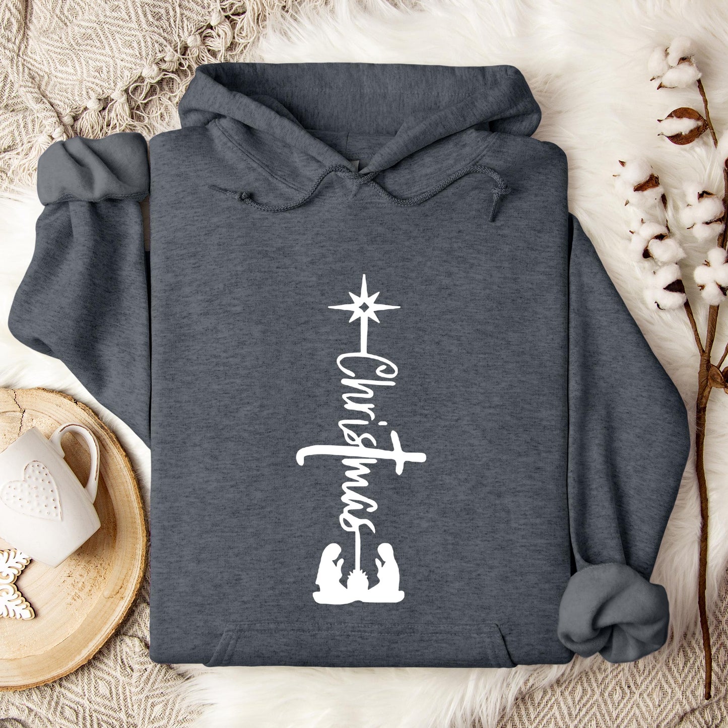 Christmas Cross 02 Hoodie