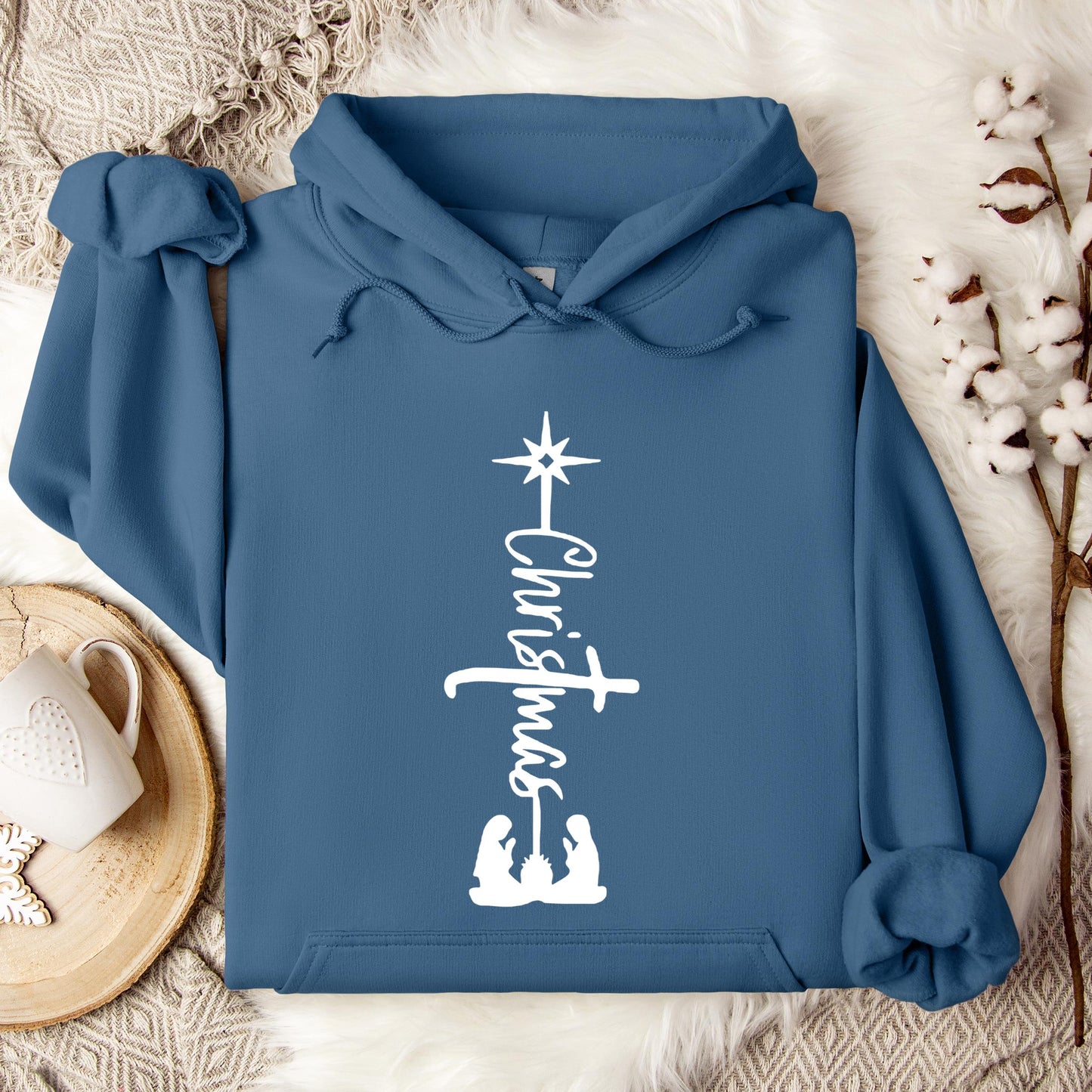 Christmas Cross 02 Hoodie