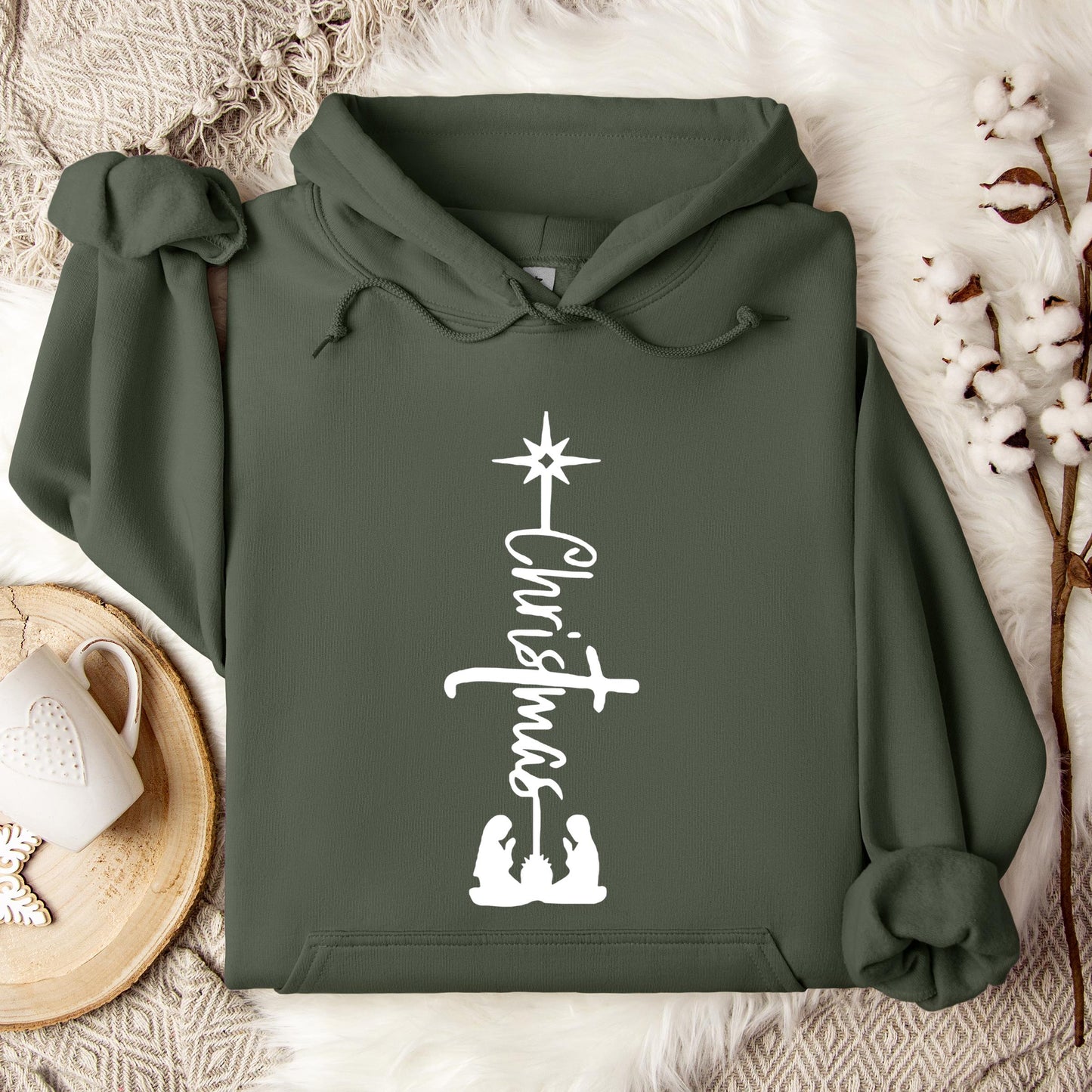 Christmas Cross 02 Hoodie