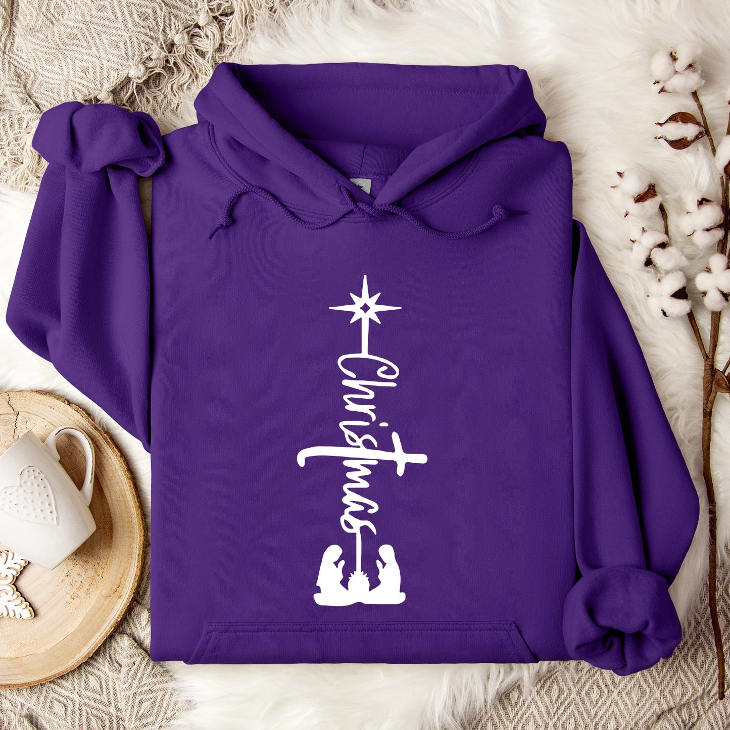 Christmas Cross 02 Hoodie