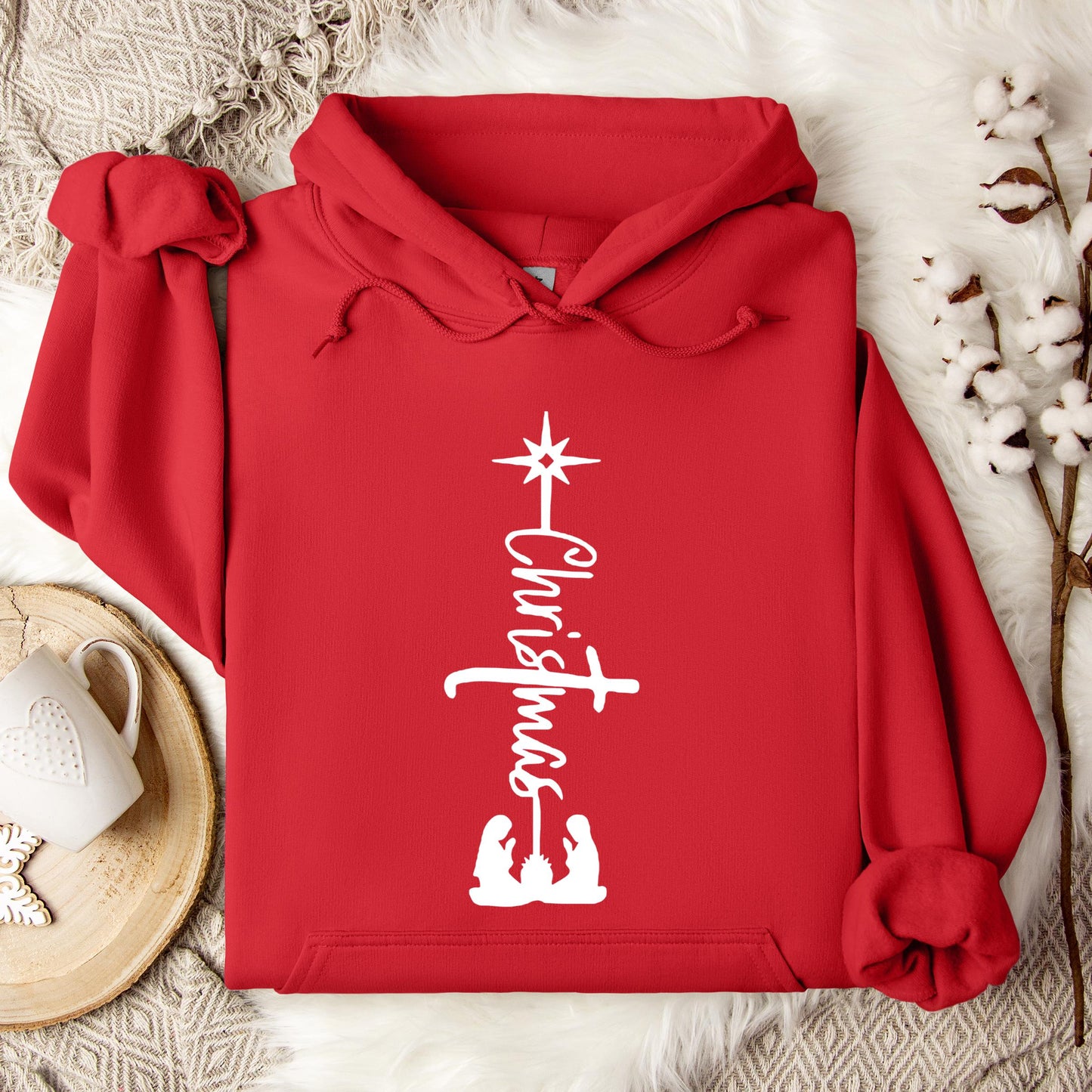 Christmas Cross 02 Hoodie