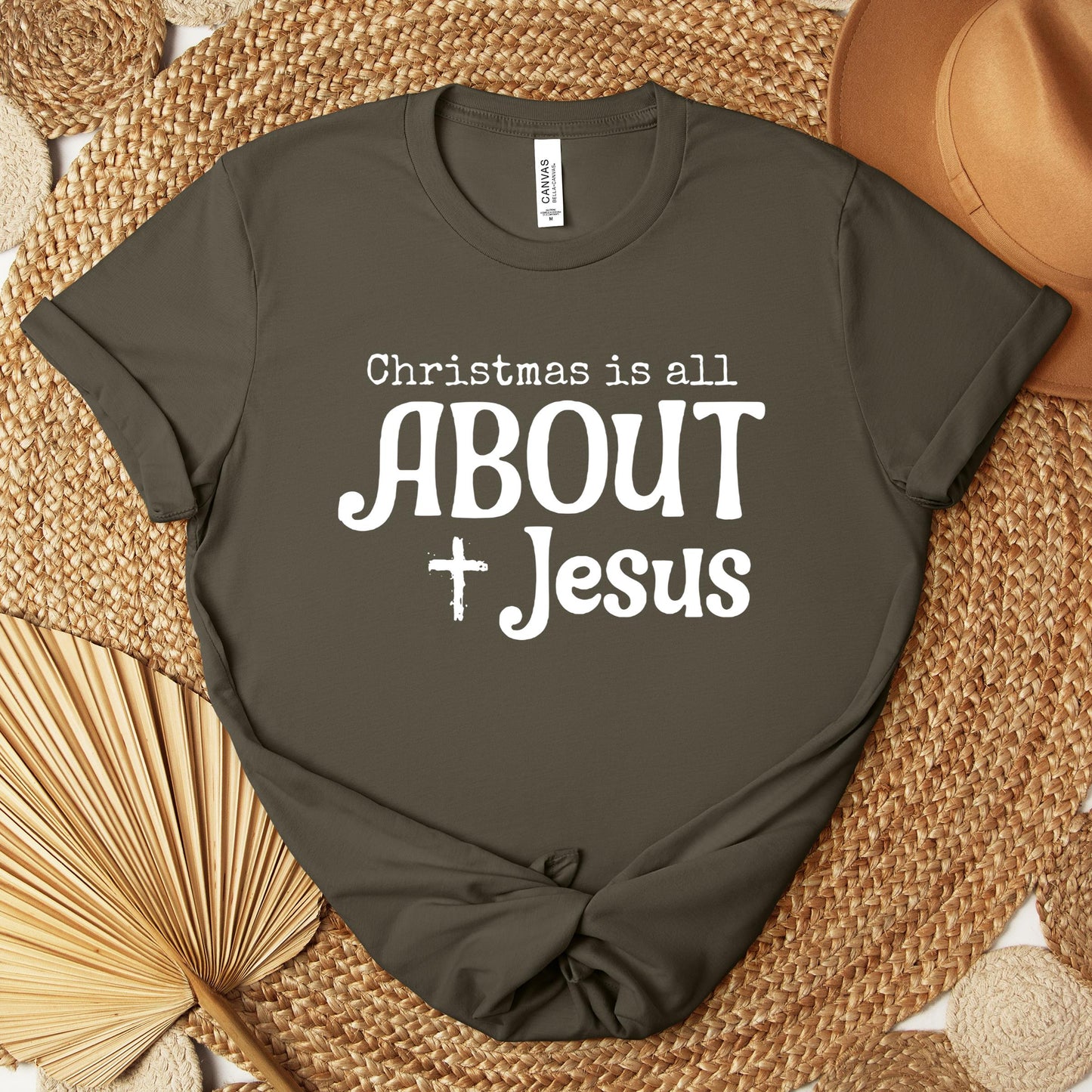 Christmas Is All About Jesus 01 Premium T-shirt