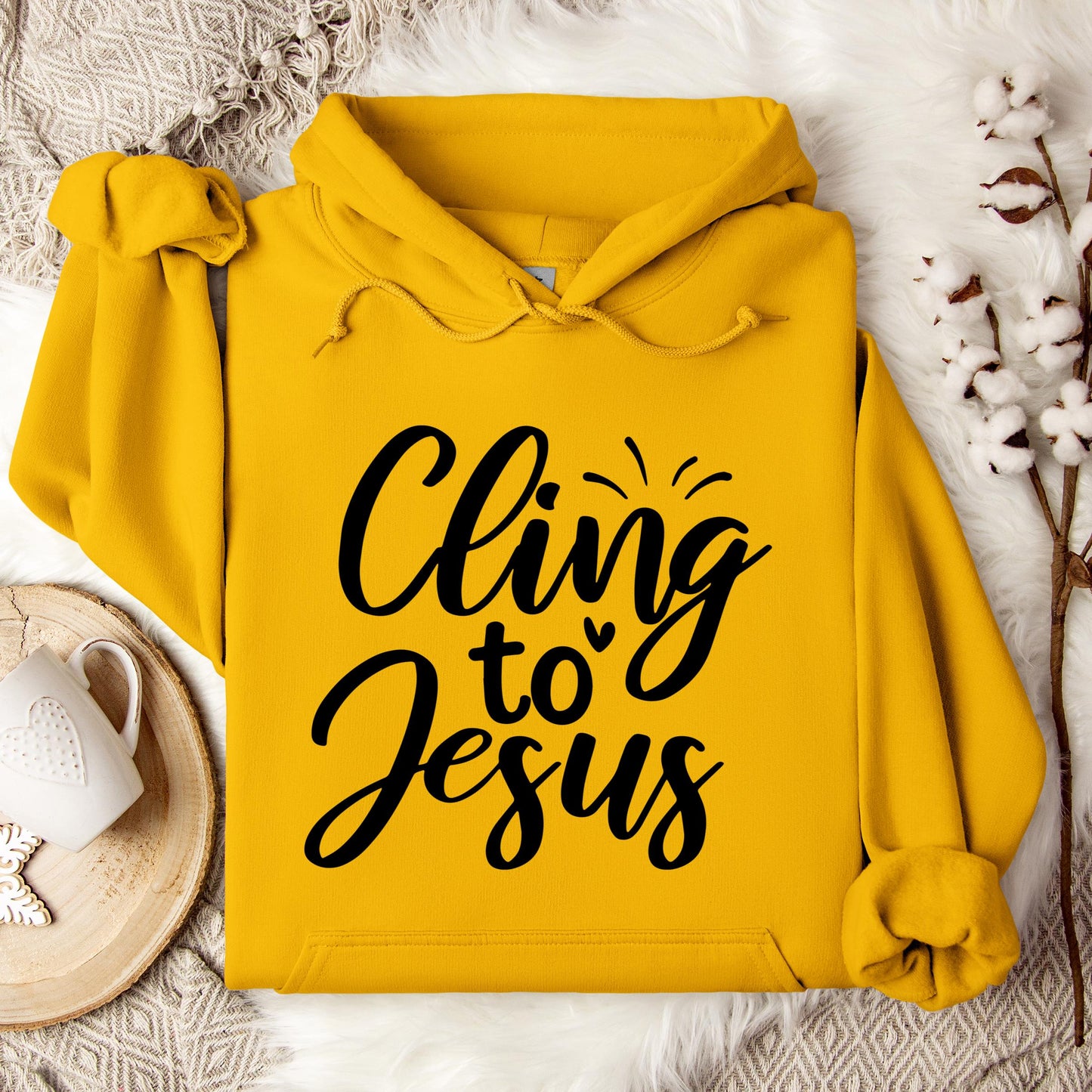 Cling To Jesus Hoodie