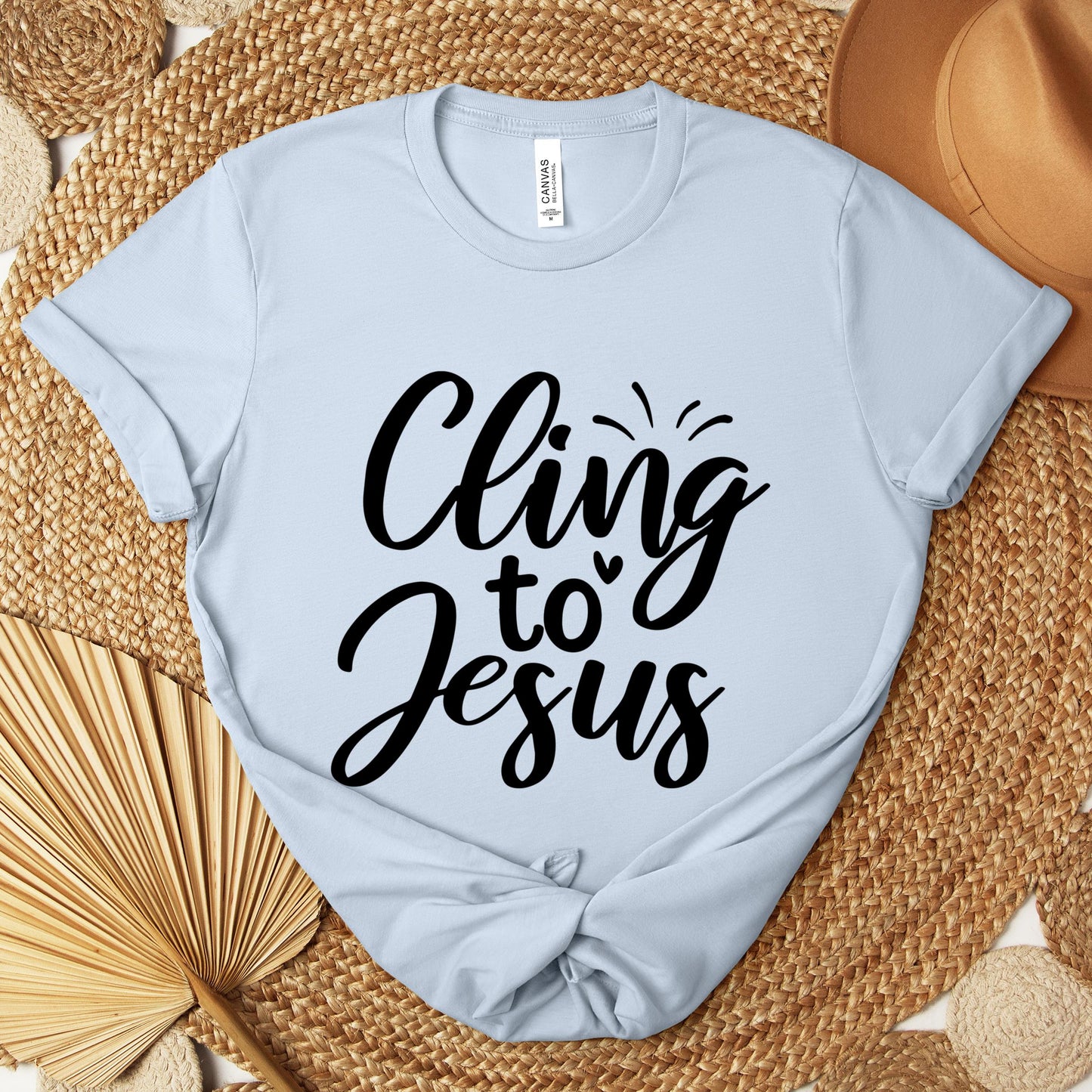 Cling To Jesus Premium T-shirt