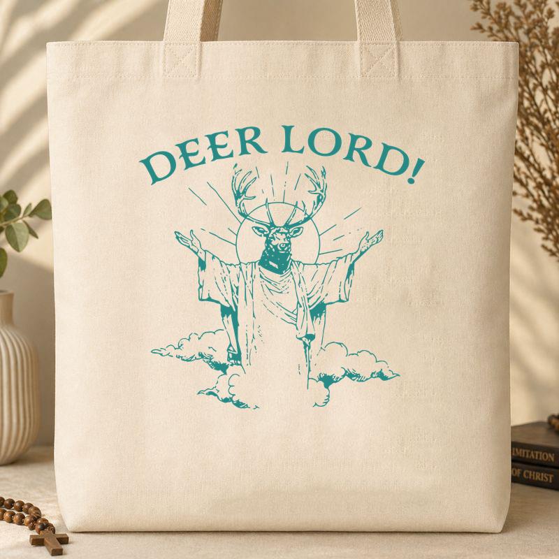Deer Lord Tote Bag