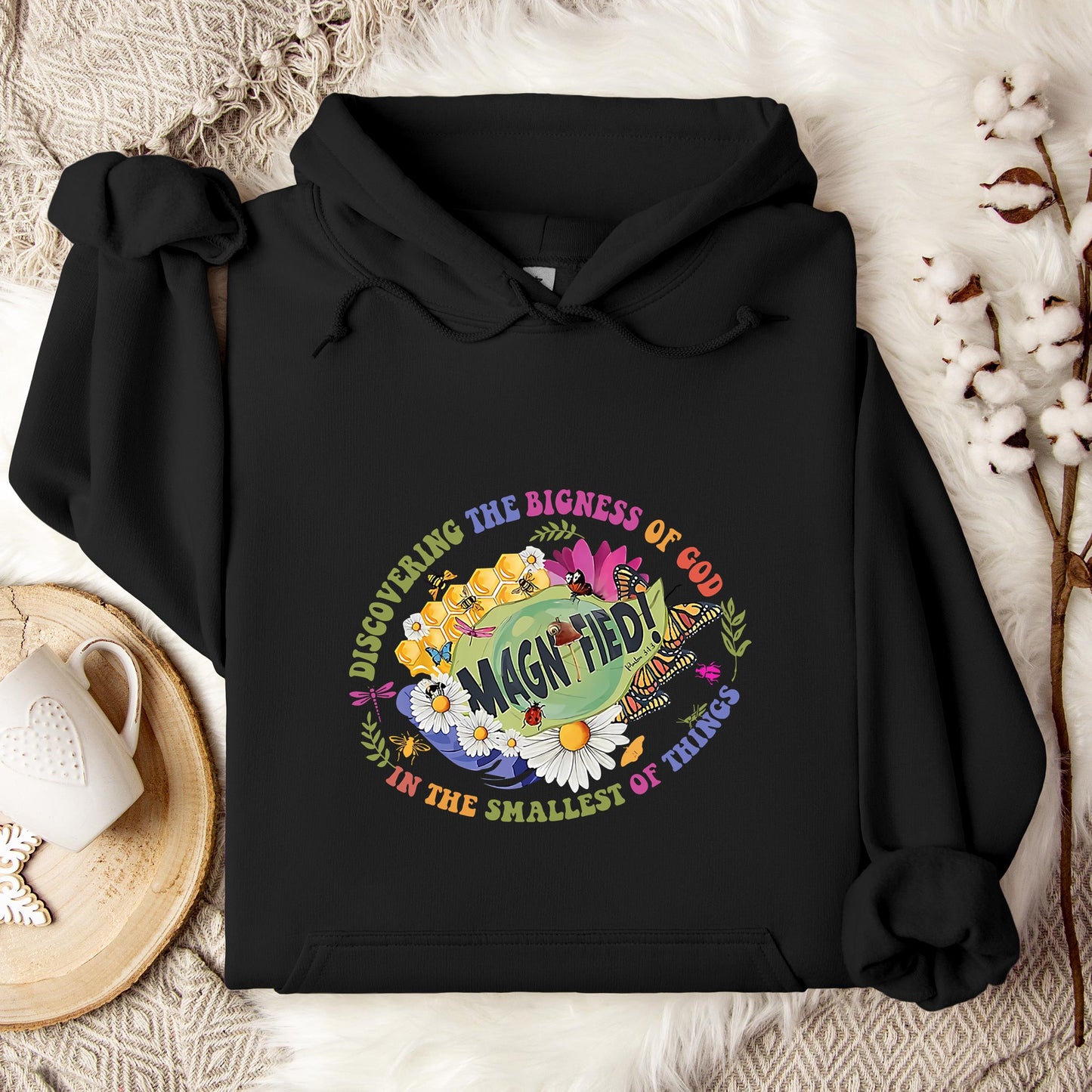 Discovering The Bigness Of God Psalm 34.3 Hoodie