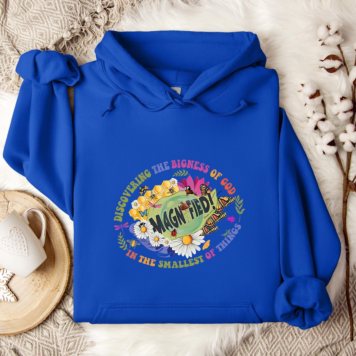 Discovering The Bigness Of God Psalm 34.3 Hoodie