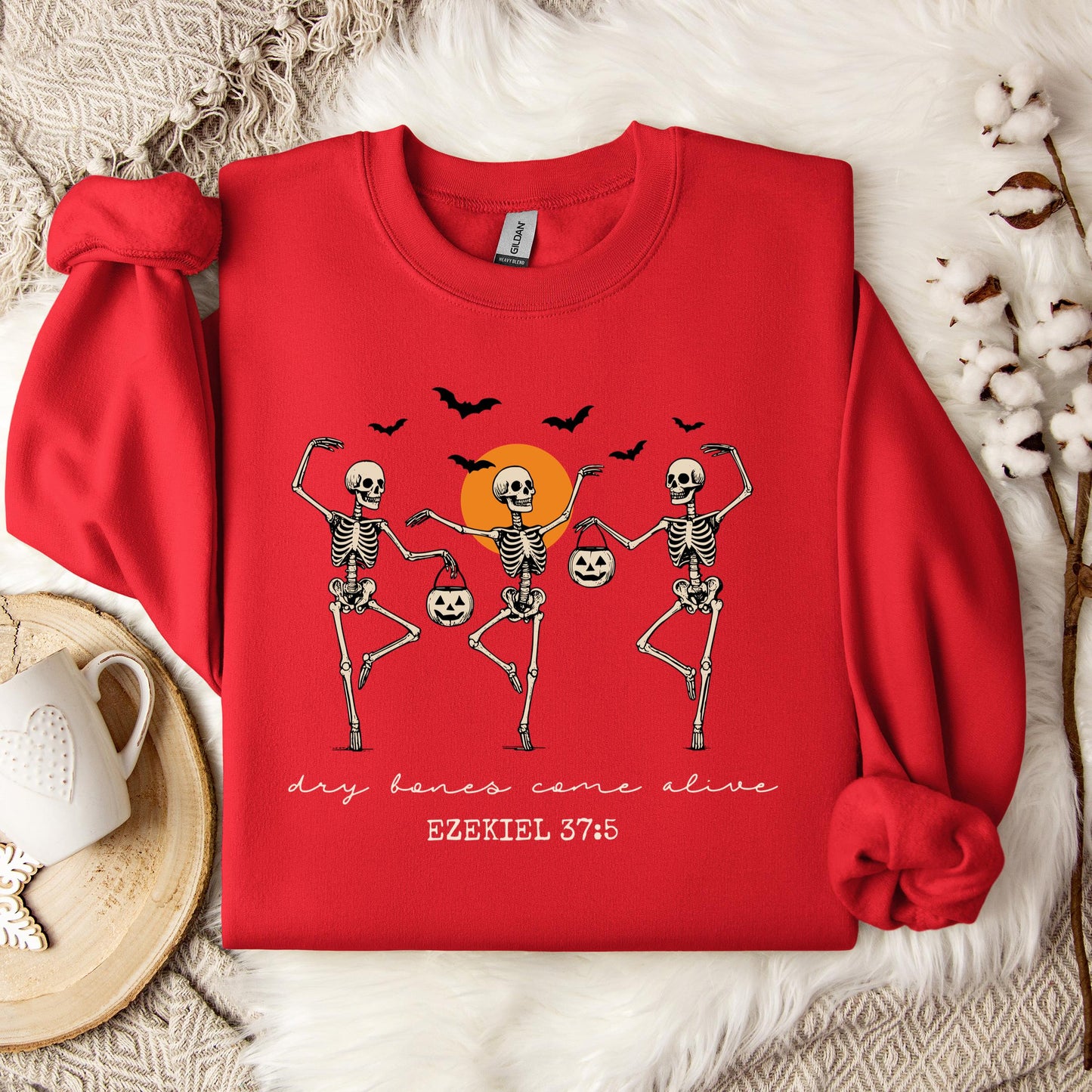 Dry Bones Come Alive Ezekiel 37.5 01 Sweatshirt
