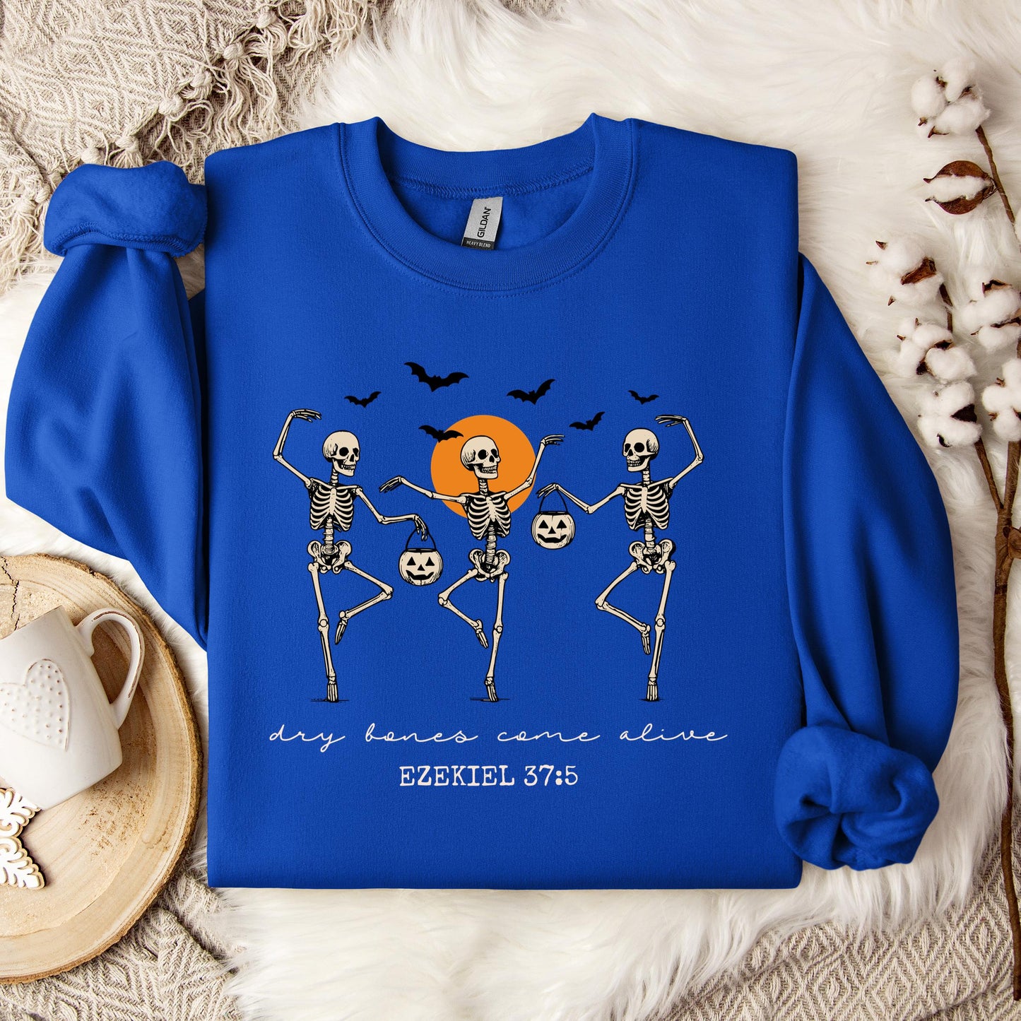 Dry Bones Come Alive Ezekiel 37.5 01 Sweatshirt