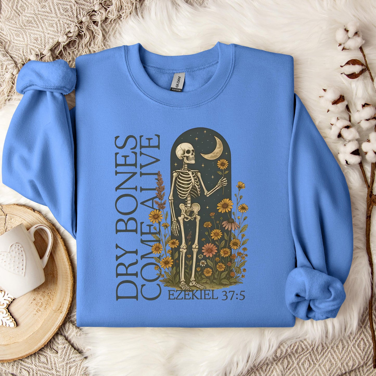 Dry Bones Come Alive Ezekiel 37.5 02 Sweatshirt